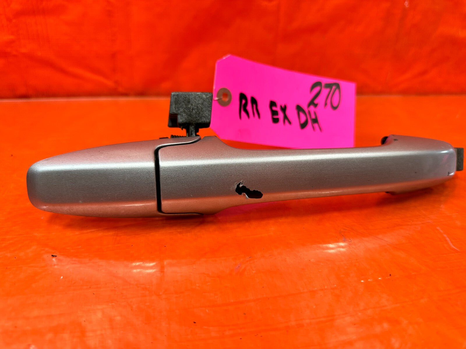 06 11 HONDA CIVIC 4D SEDAN PASSENGER RIGHT REAR EXTERIOR DOOR HANDLE SILVER 2705