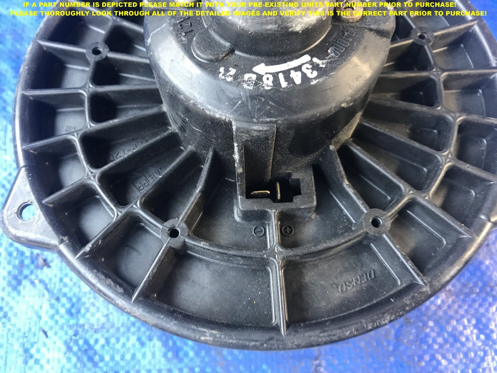 OEM 2001 2002 2003 2004 2005 HONDA CIVIC AC BLOWER MOTOR FAN                1