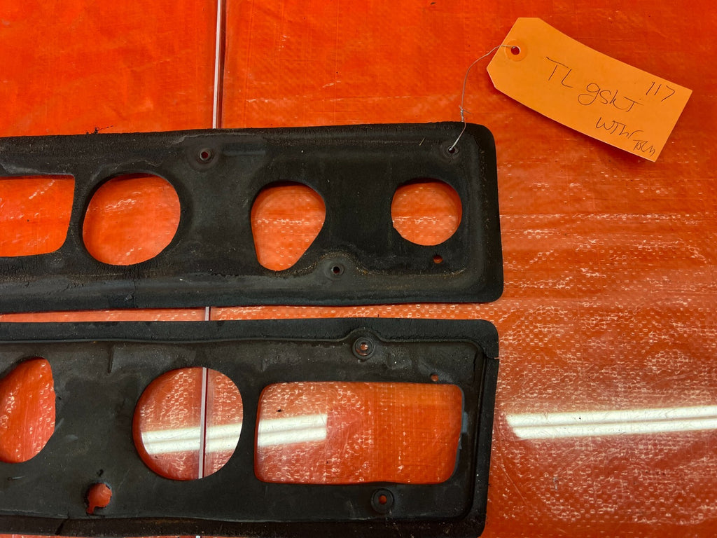 90 91 HONDA CIVIC HATCHBACK TAIL LIGHT LAMP WEATHER TRIM GASKETS   LEFT & RIGHT6
