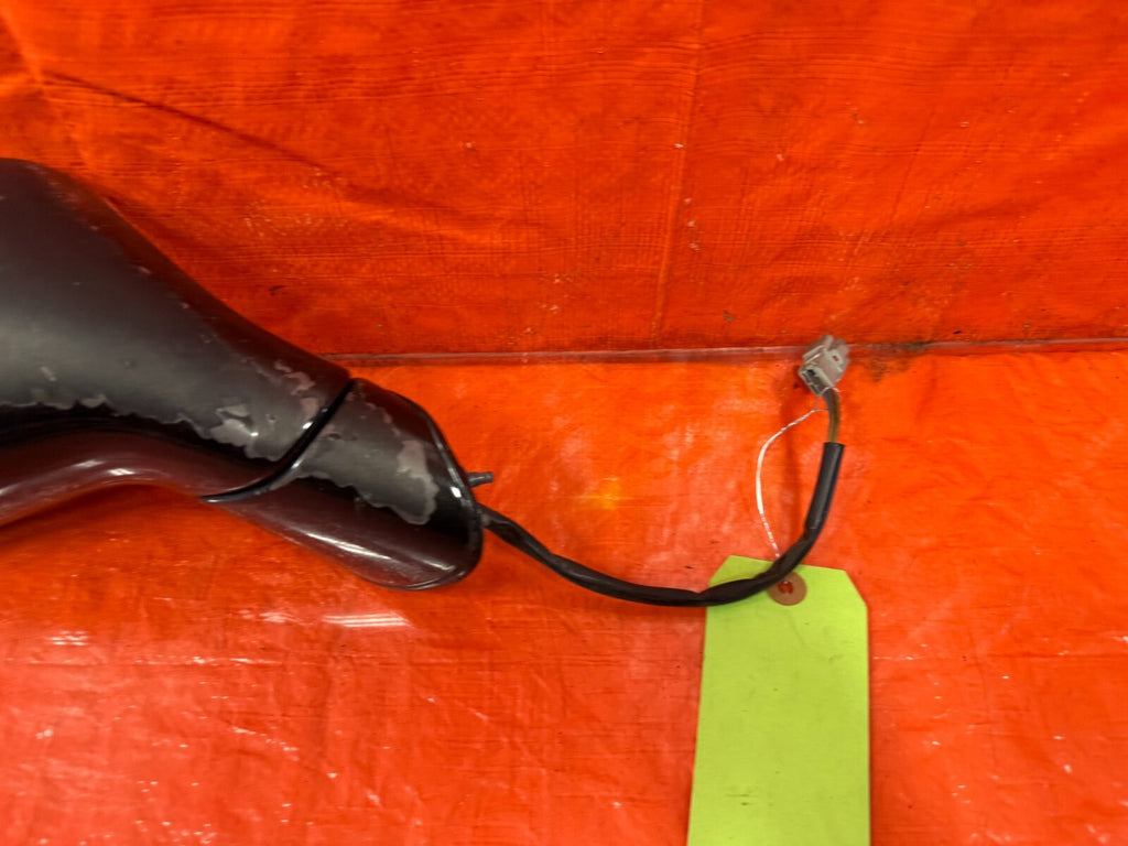 93 97 HONDA DEL SOL PASSENGER RIGHT SIDE VIEW MIRROR POWER   BLACK   OEM #2943