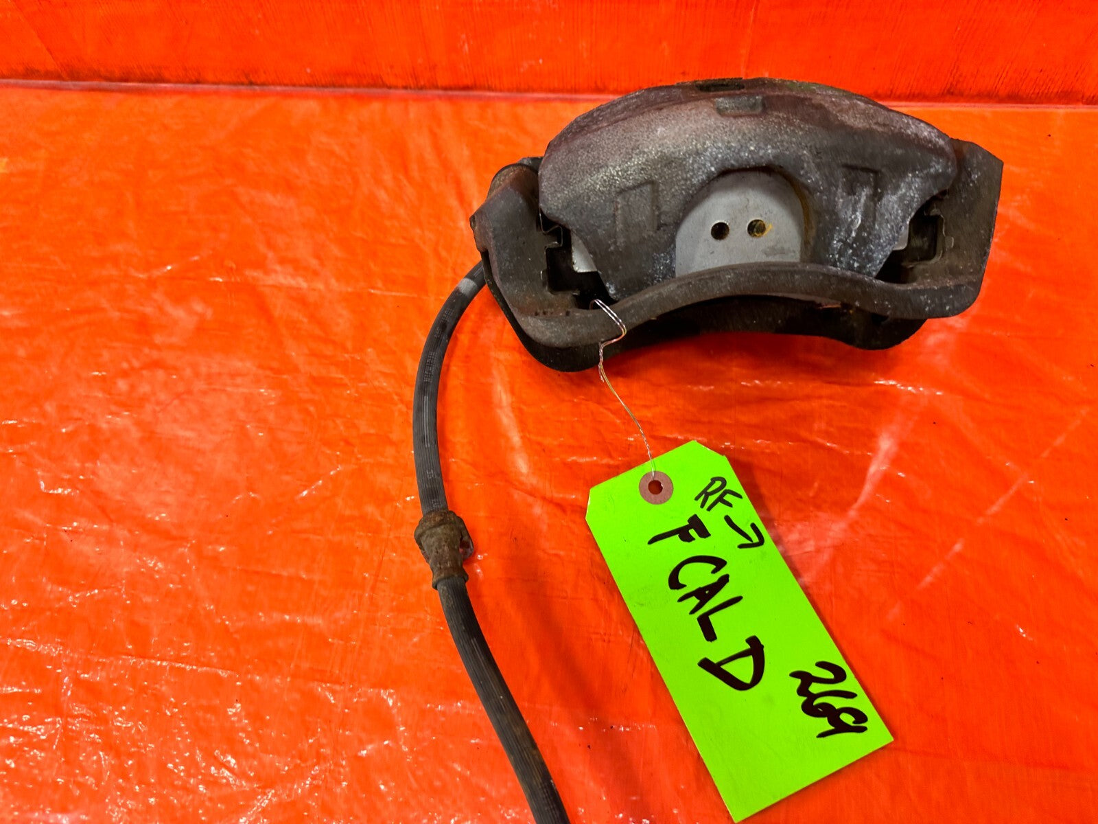 12 15 HONDA CIVIC SI   PASSENGER RIGHT FRONT BRAKE CALIPER OEM FACTORY  OEM #2656