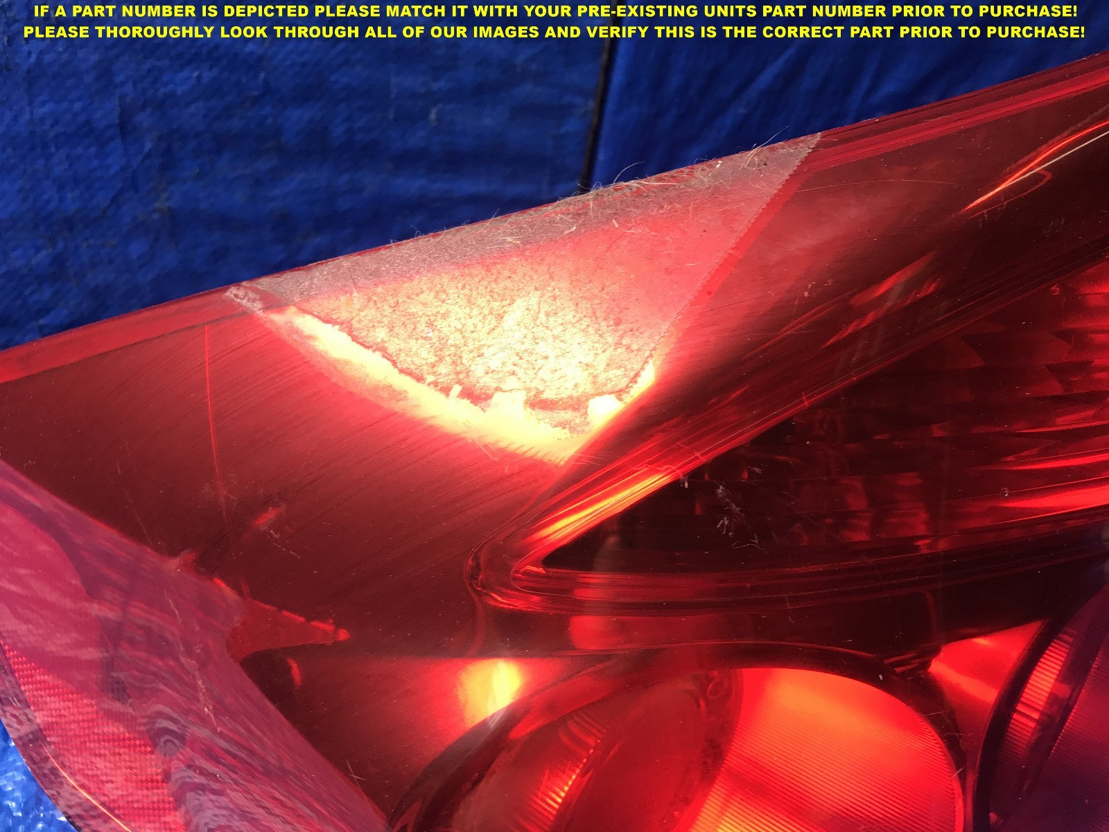 OEM 2005 2006 05 06 INFINITI G35 DRIVER LEFT REAR TAIL LIGHT L LH 220 637905