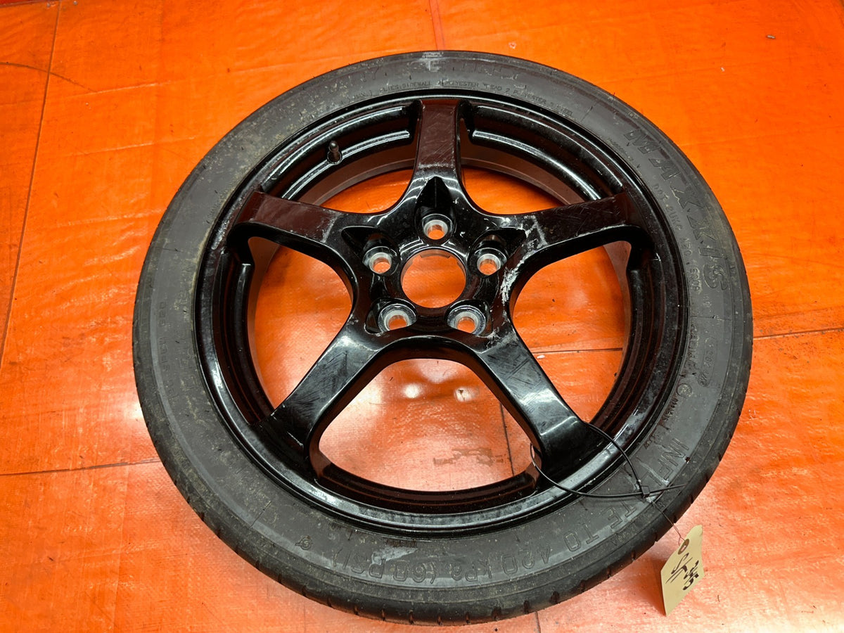 14-15 INFINITI Q50 SPORT 3.7L AWD TRUNK EMERGENCY COMPACT DONUT SPARE TIRE WHEEL0