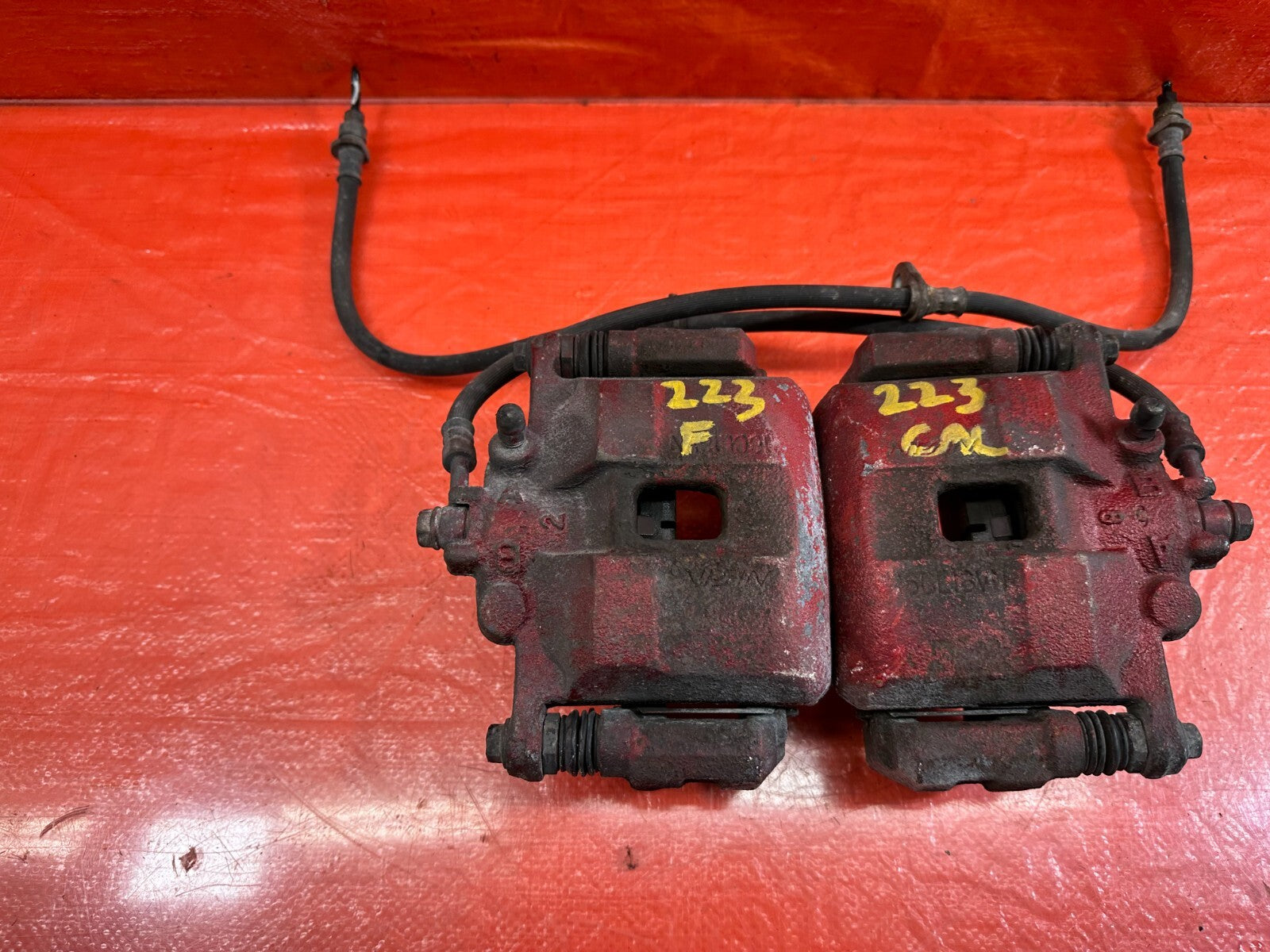 06 11 HONDA CIVIC SI   FRONT BRAKE CALIPER CALIPERS    LEFT AND RIGHT   OEM #2236