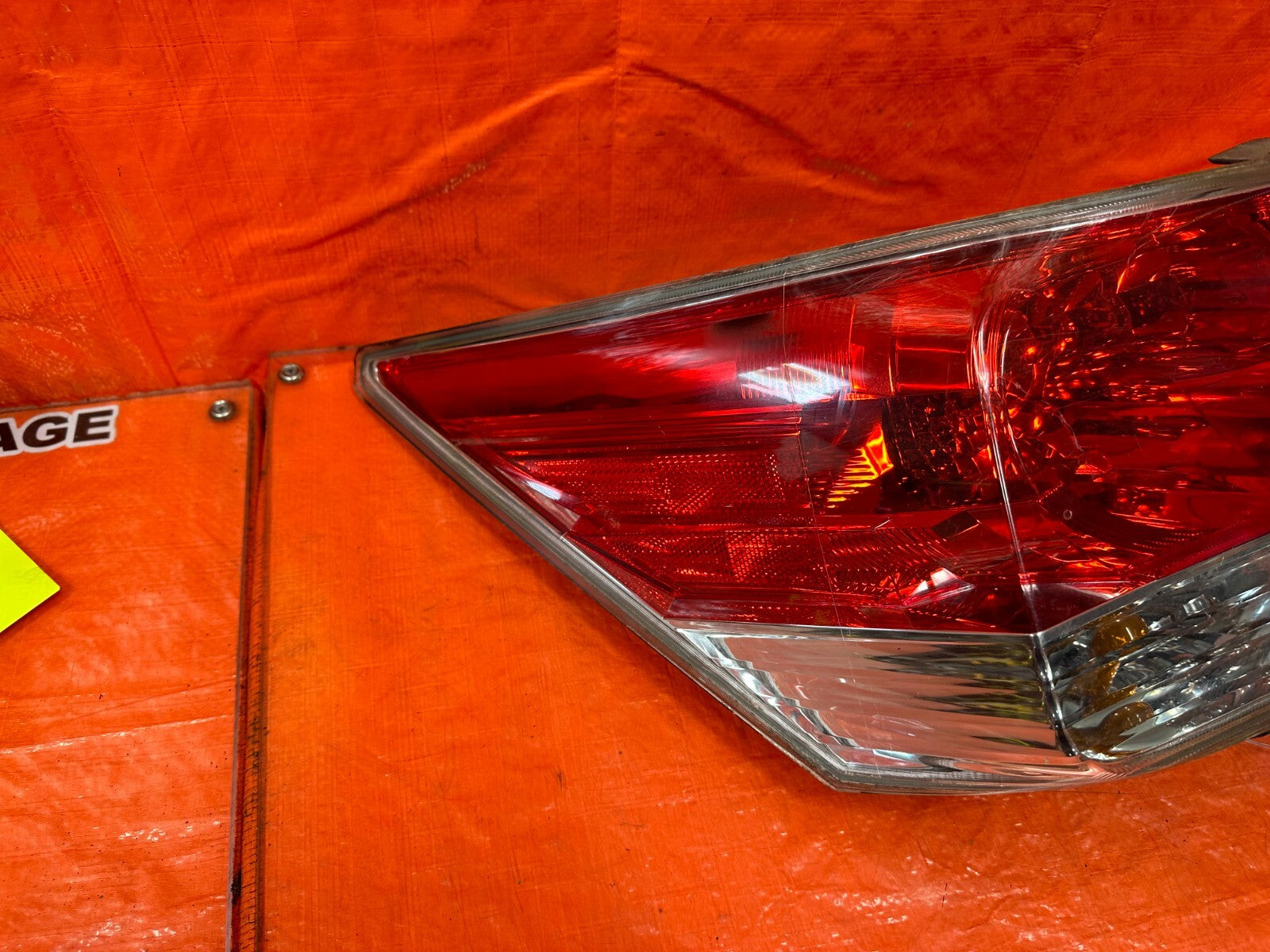 08 12 HONDA ACCORD SEDAN   DRIVER LEFT OUTER   TAIL LIGHT LAMP   OEM #2515