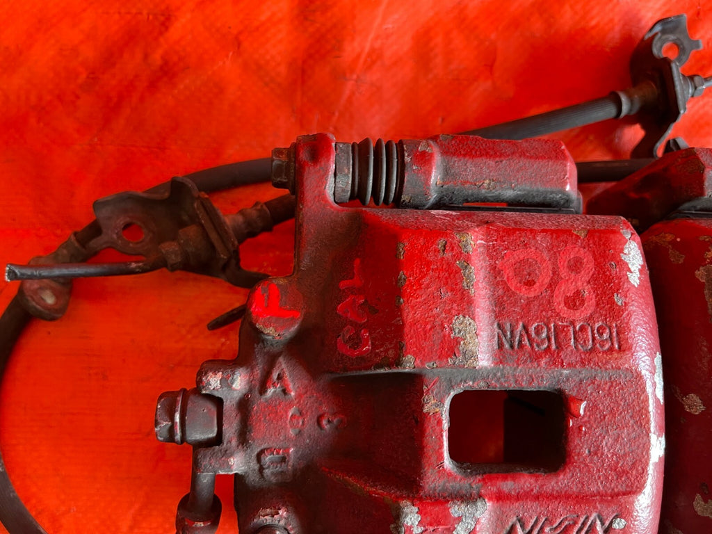 06 11 HONDA CIVIC SI   FRONT BRAKE CALIPER CALIPERS    LEFT AND RIGHT   OEM OE +10