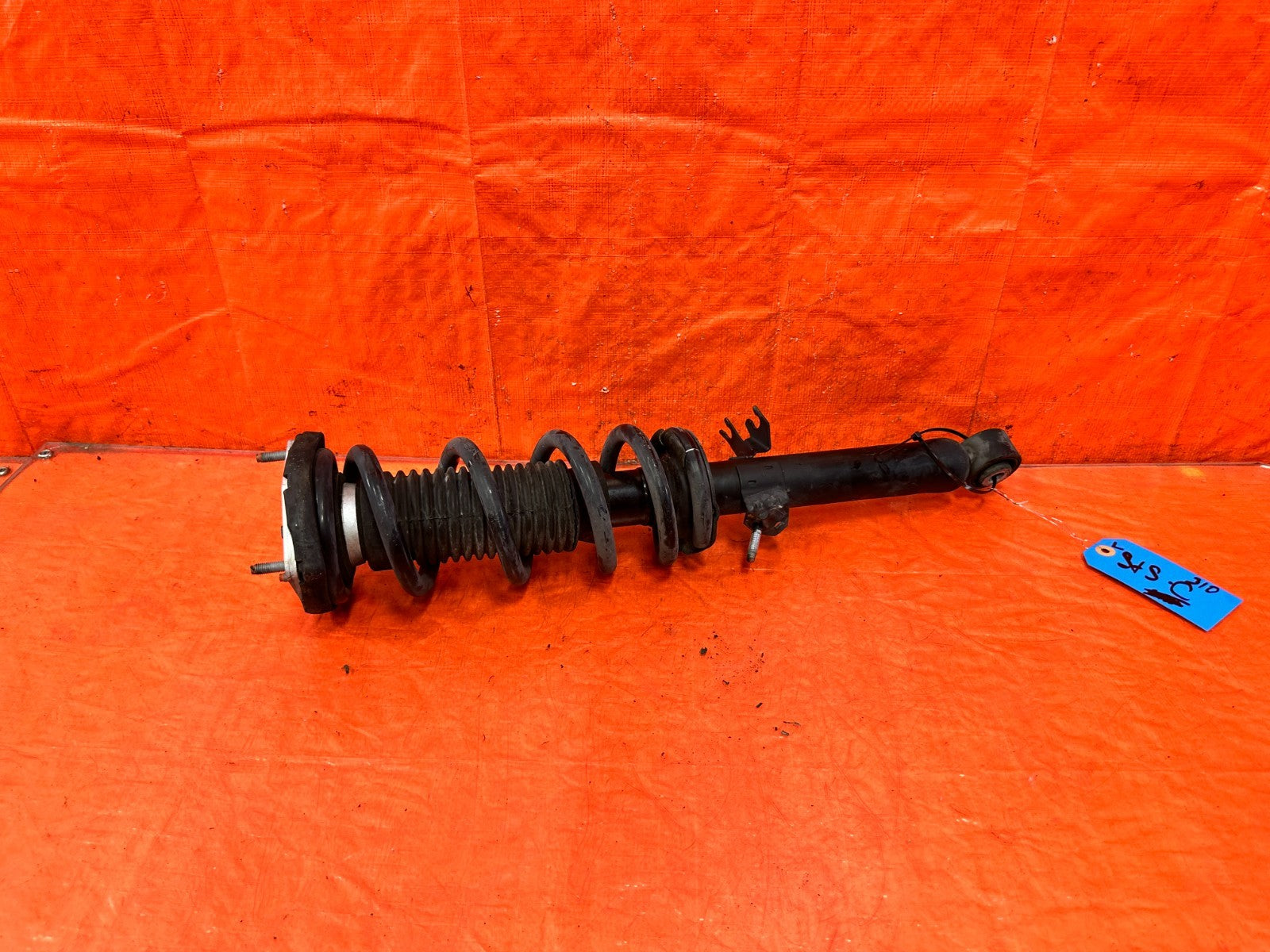 09 15 INFINITI G37 CONVERTIBLE  RWD   DRIVER LEFT FRONT SHOCK SPRING OEM 3102