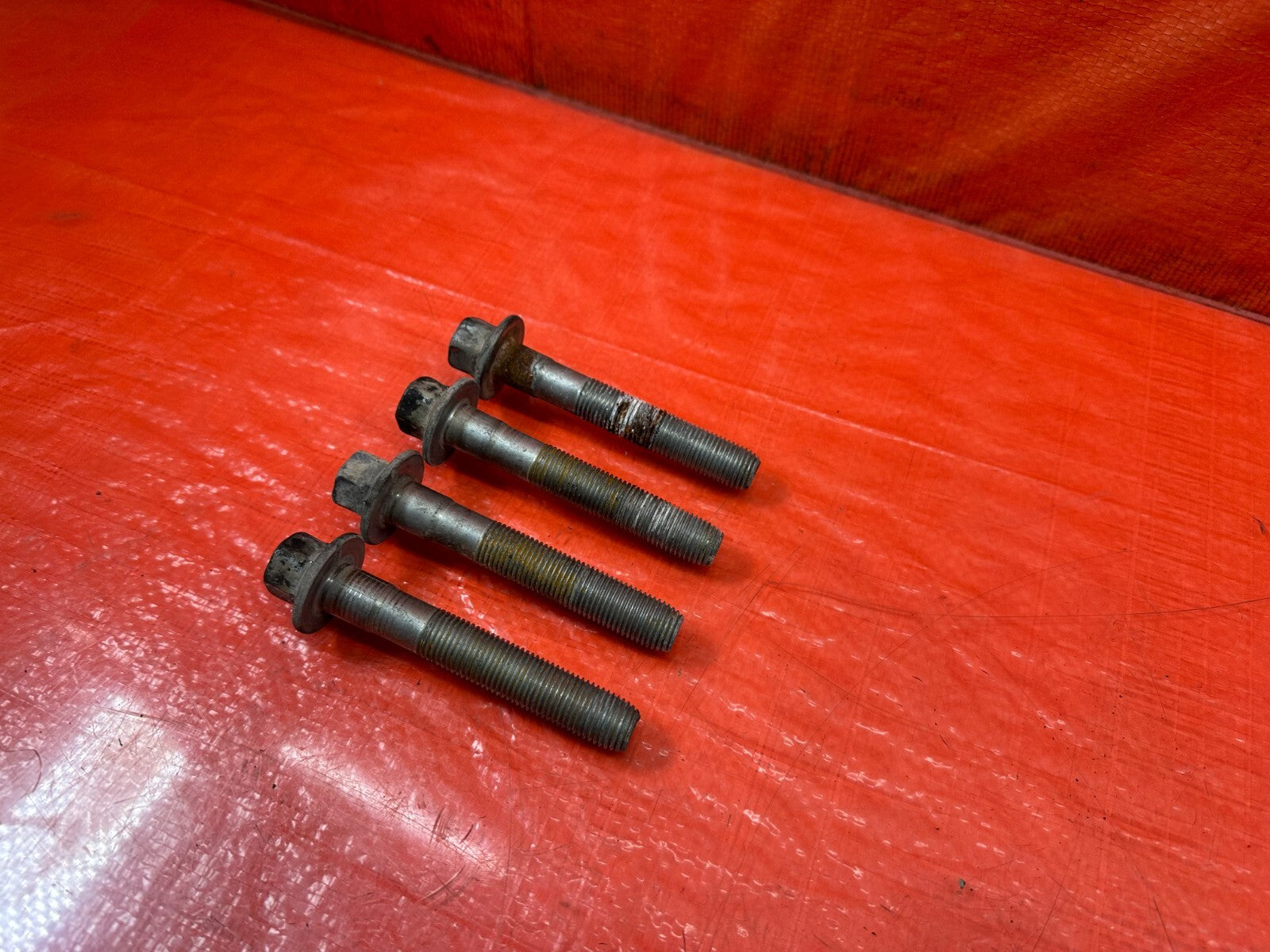 04 08 ACURA TL   REAR SUB FRAME SUBFRAME CROSSMEMBER BOLTS HARDWARE OEM #2345