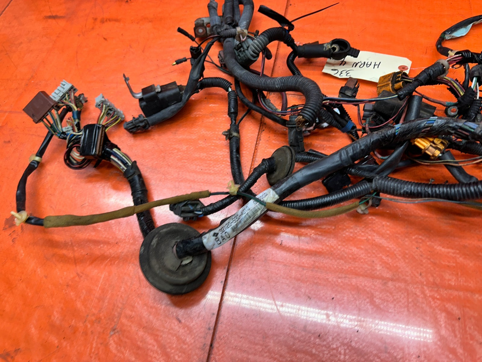 97 01 HONDA PRELUDE 2.2L RIGHT FLOOR WIRE WIRING HARNESS 32120 S30 A010 #33614