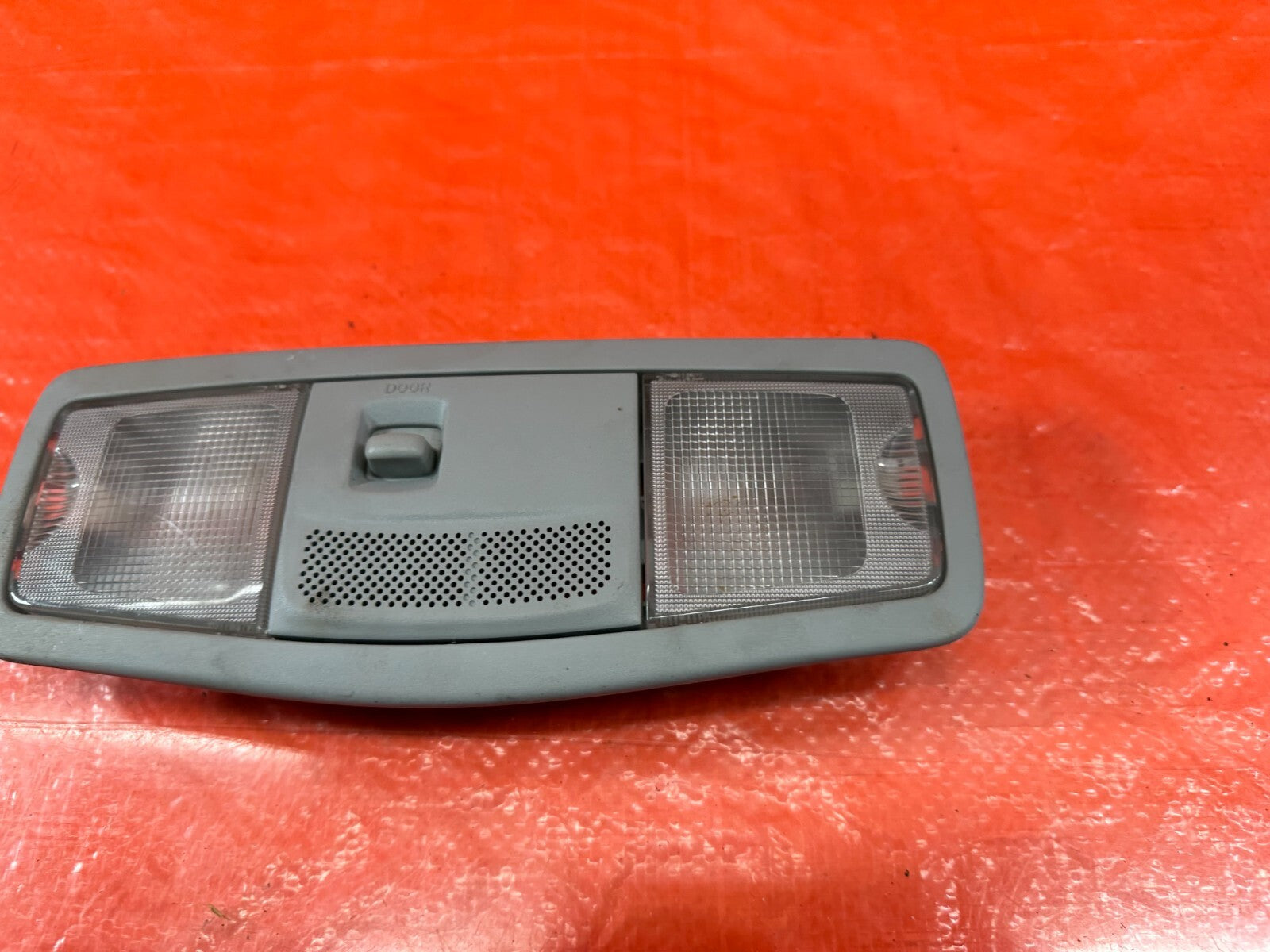 08 15 LANCER EVOLUTION X EVO 10 FRONT DOME MAP READING LIGHT LAMP GRAY OEM #2172