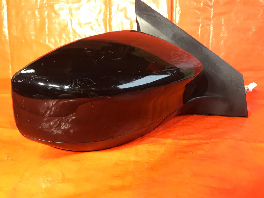 OEM 2014 14 NISSAN SENTRA PASSENGER RIGHT SIDE VIEW MIRROR   BLACK   963013SG0B4