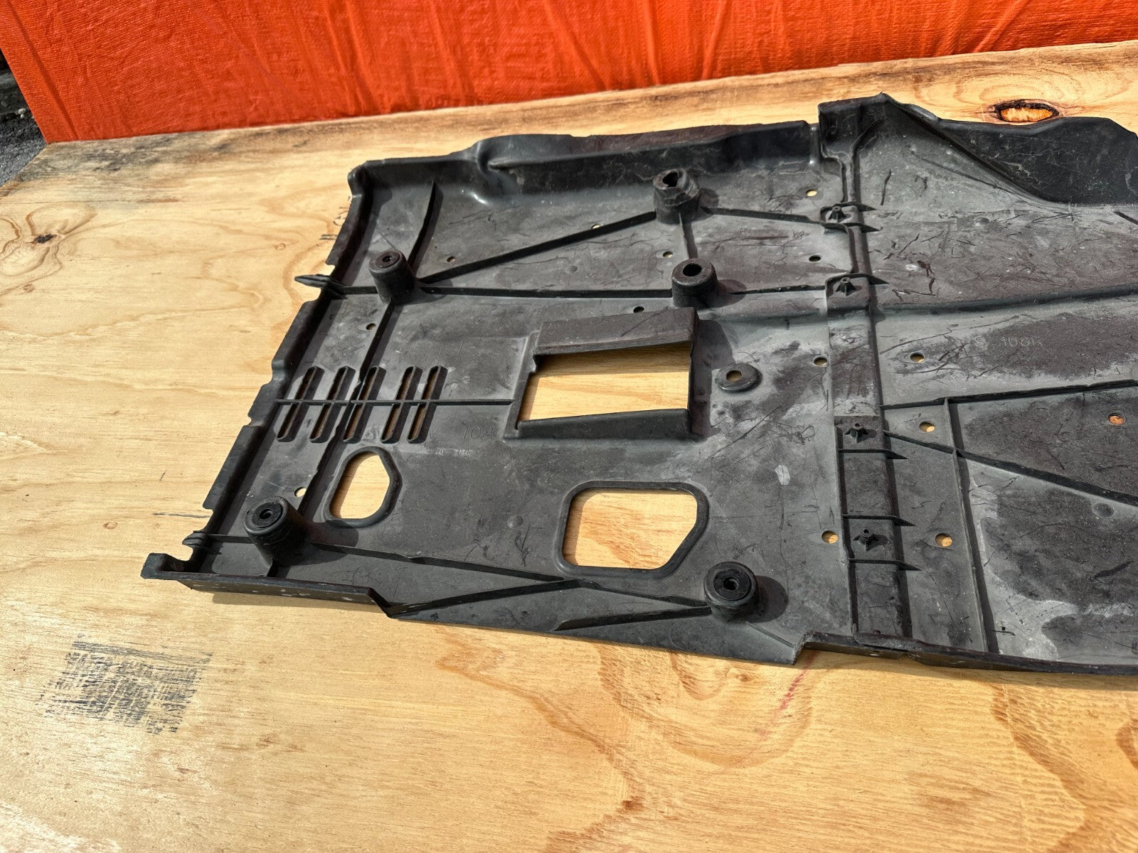 14 20 LEXUS GS350 13 19 RIGHT REAR UNDERBODY SPLASH GUARD SHIELD OEM8
