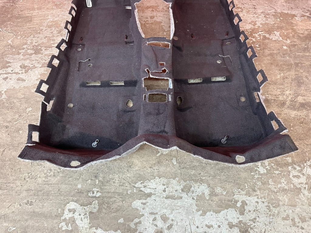 17 20 INFINITI Q60   INTERIOR FLOOR CARPET RUG MAT   BLACK IN COLOR   OEM #2004