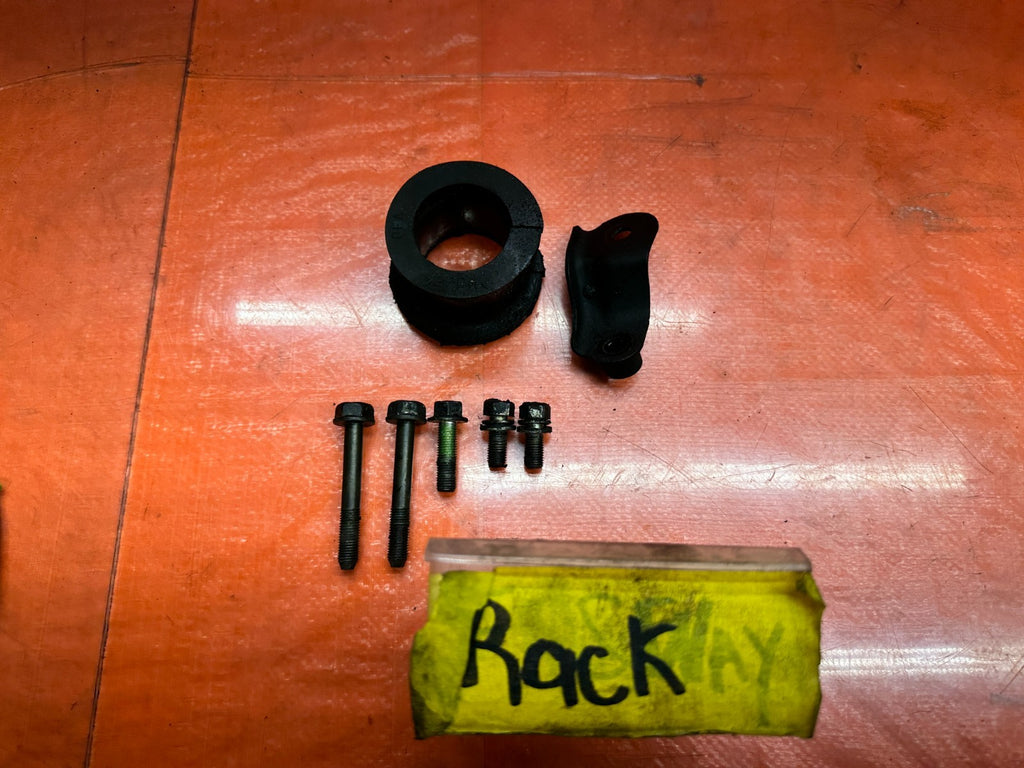 04-05 ACURA TSX 2.4L POWER STEERING RACK PINION MOUNTING BOLTS SET OEM #3390
