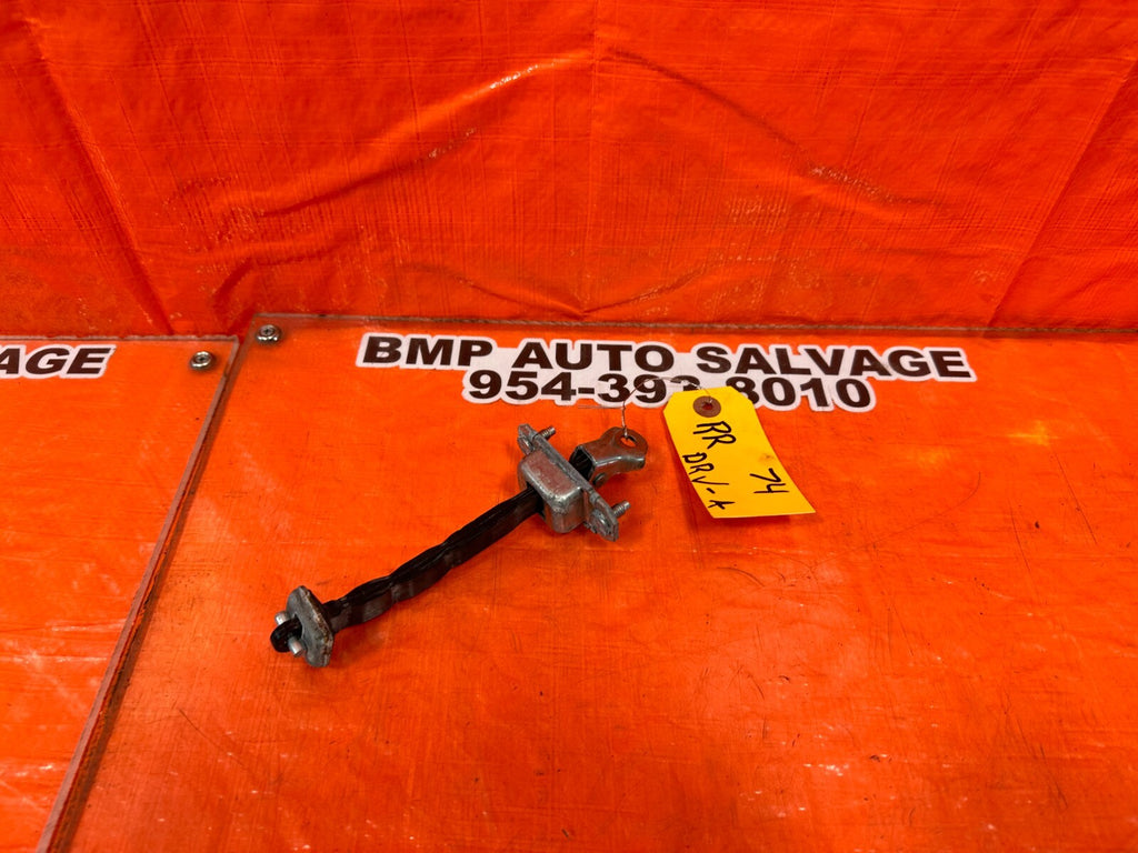 2012 SUBARU WRX STI SEDAN PASSENGER REAR DOOR CHECKER HINGE ARM STOPPER OEM 746