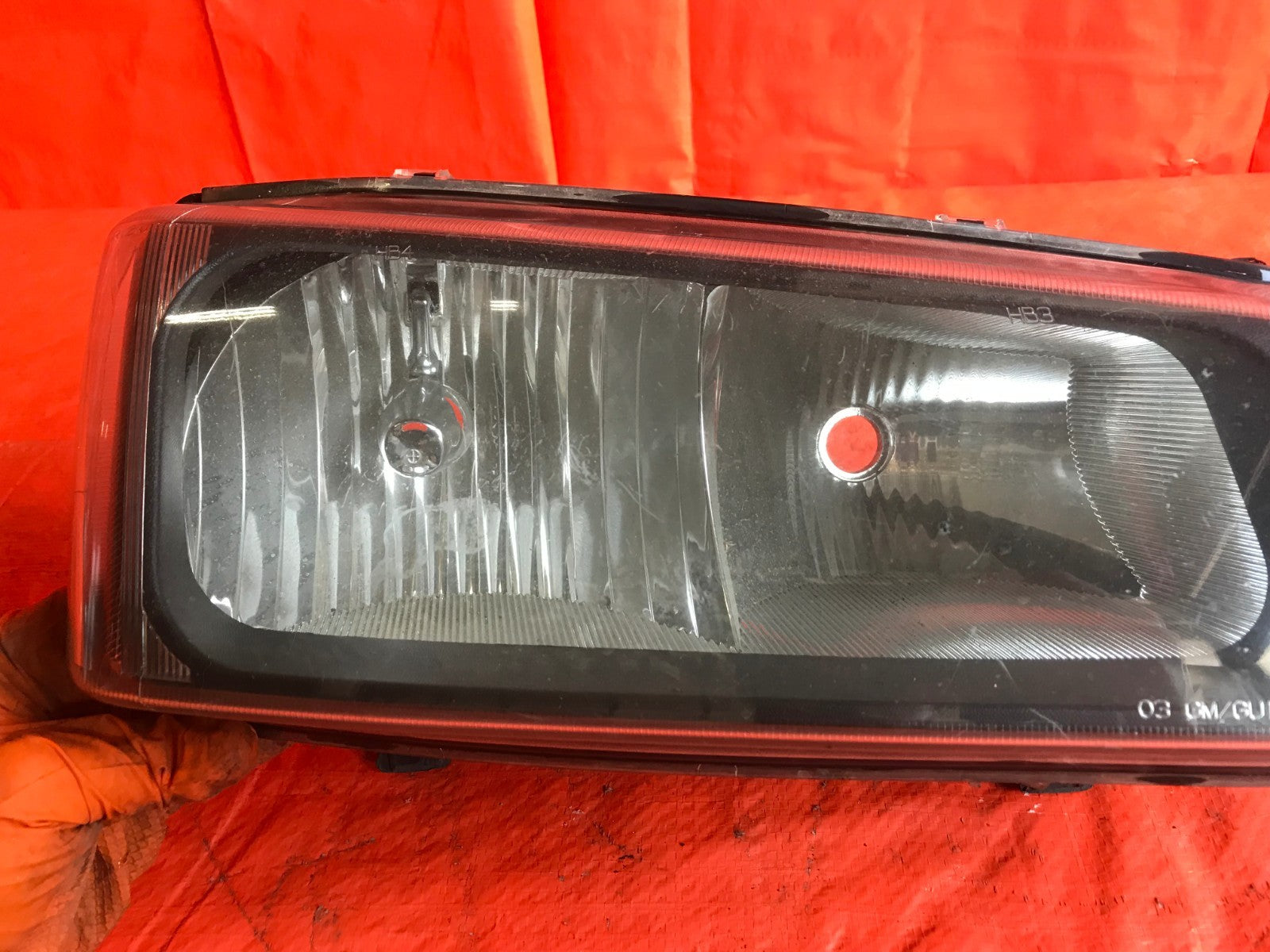 OEM 2003 03 CHEVROLET CHEVY SILVERADO PASSENGER RIGHT HEADLIGHT LAMP 165309382