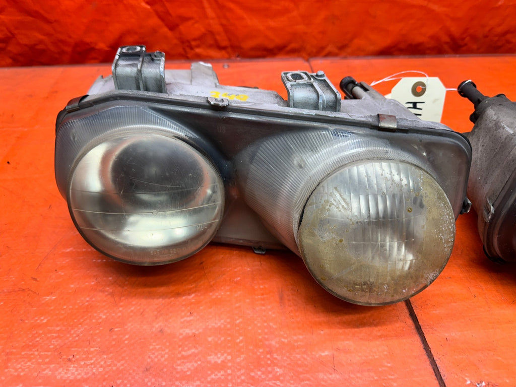 94-01 ACURA INTEGRA 2D - FRONT HEADLIGHTS PAIR DRIVER LEFT PASSENGER RIGHT OEM5