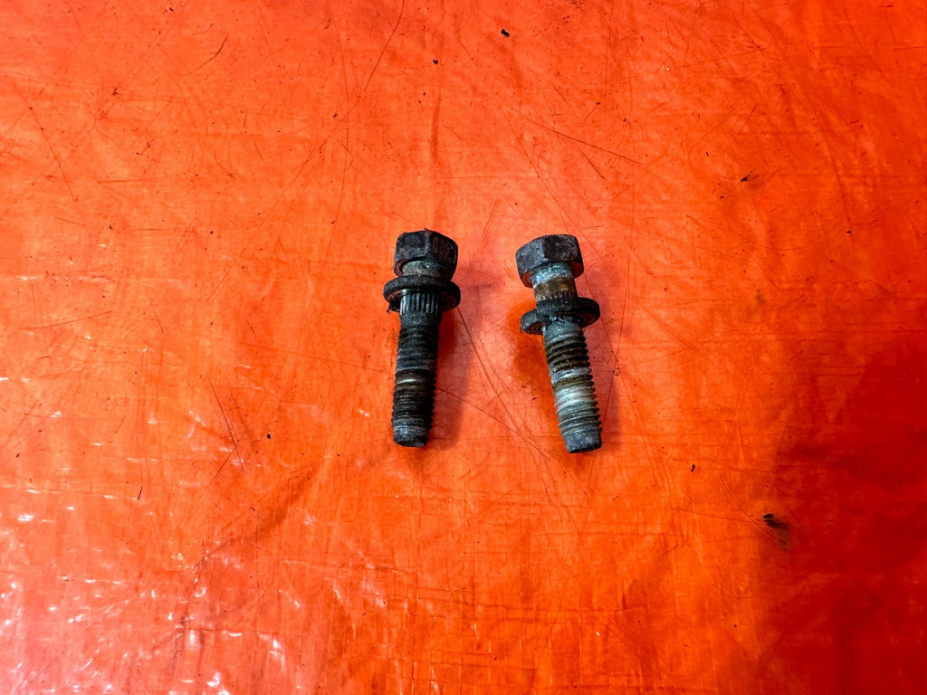 08 15 INFINITI G37 Q60 STEERING COLUMN U JOINT SHAFT MOUNT BOLTS OEM #3292