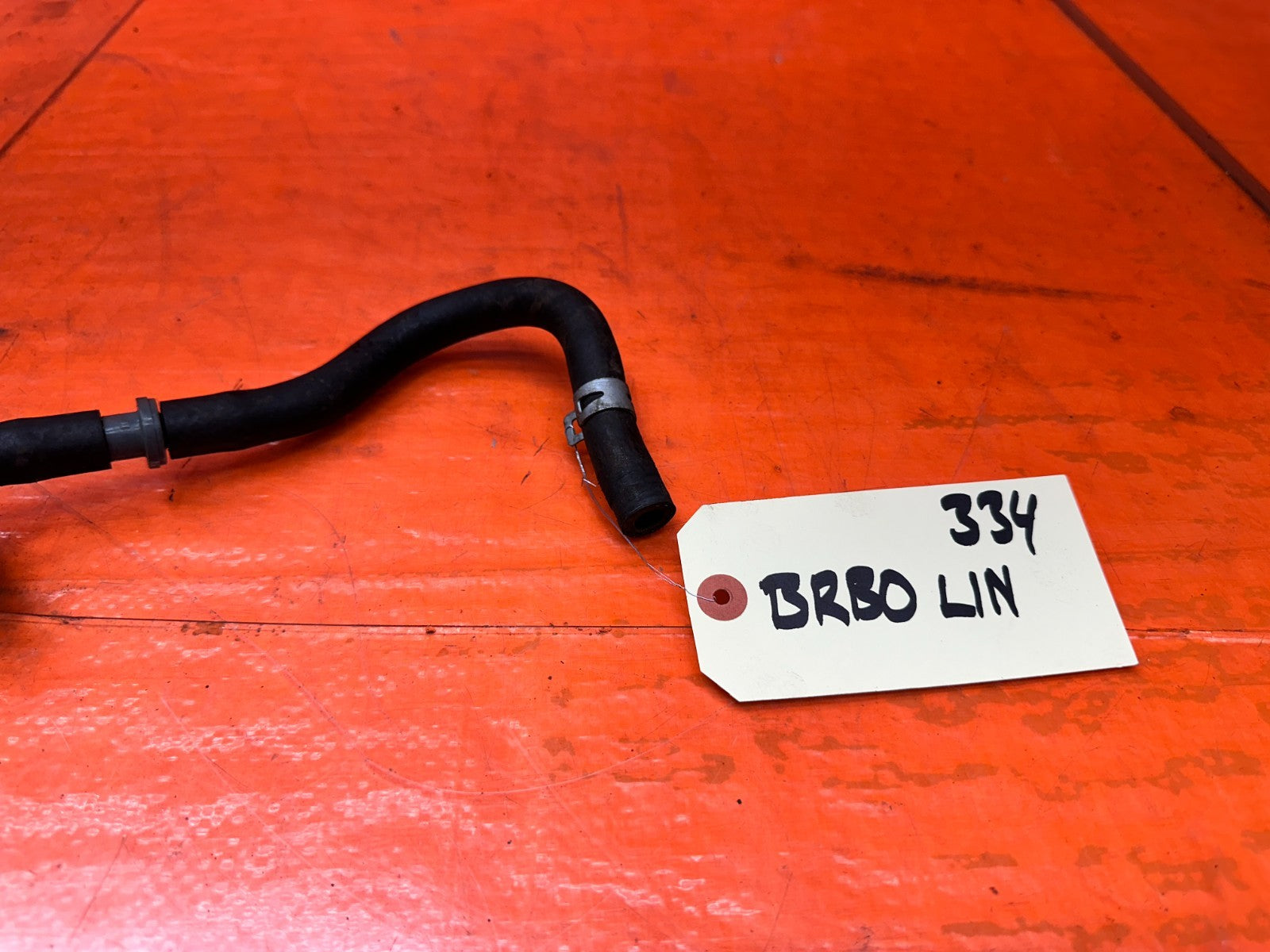13 15 HONDA CIVIC SI 4D 2.4L POWER BRAKE BOOSTER VACUUM HOSE LINE OEM #3344