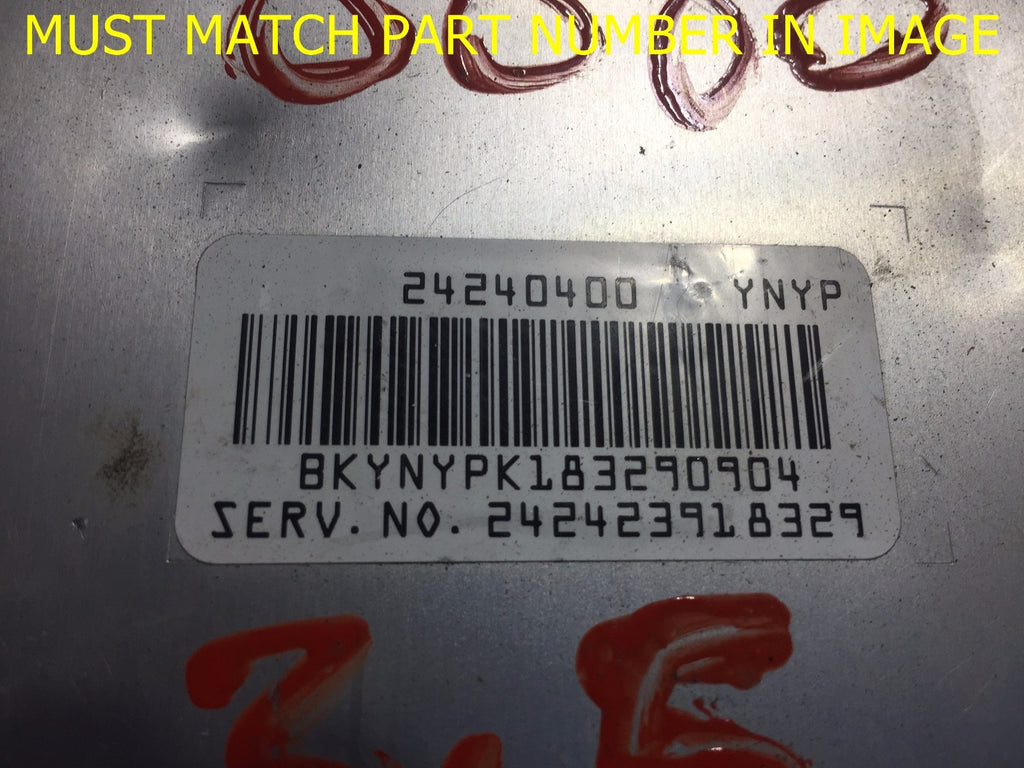 OEM GM TRANSMISSION CONTROL MODULE TCM TCU PART # 242423918329 24240400YNYP1