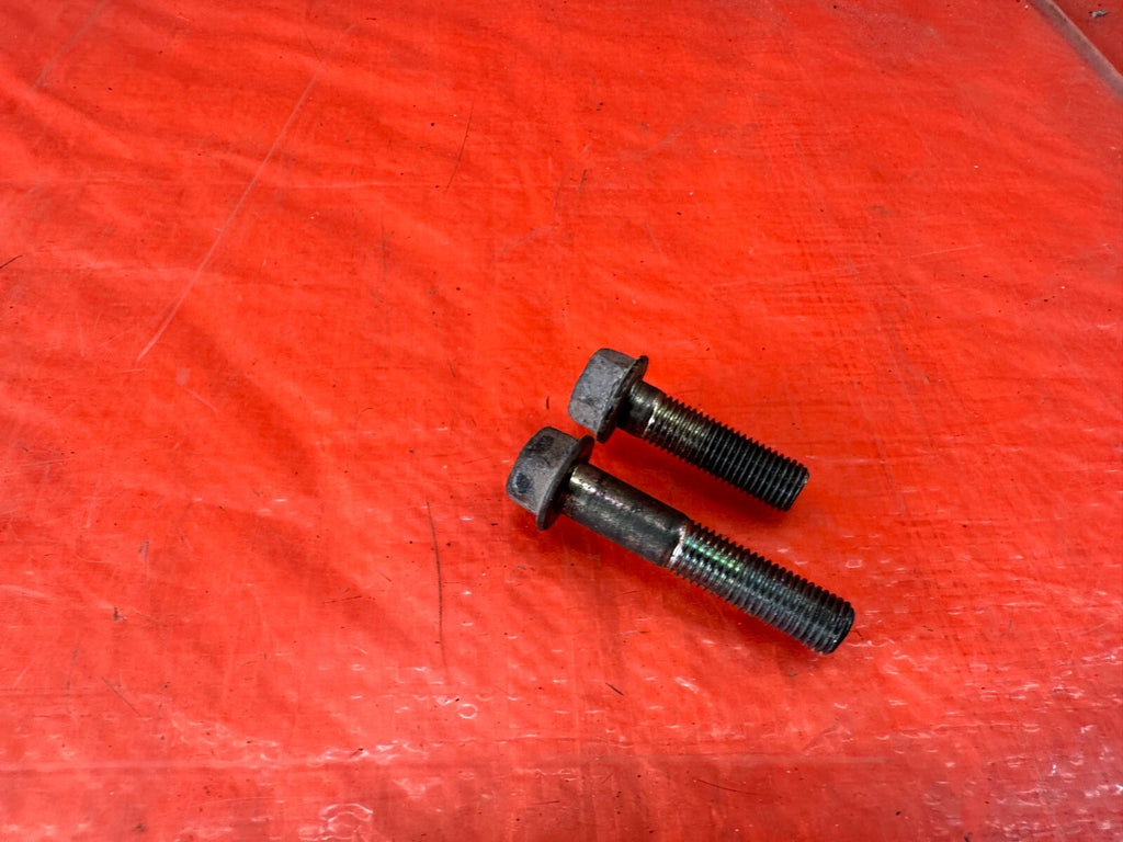 88 91 HONDA CRX   LOWER ALTERNATOR BRACKET MOUNTING BOLTS HARDWARE OEM #2432
