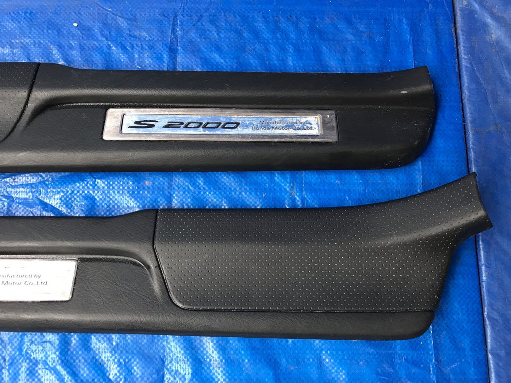 OEM 2000 2001 2002 2003 HONDA S2000 DRIVER LEFT PASSENGER RIGHTB DOOR SILL SET1