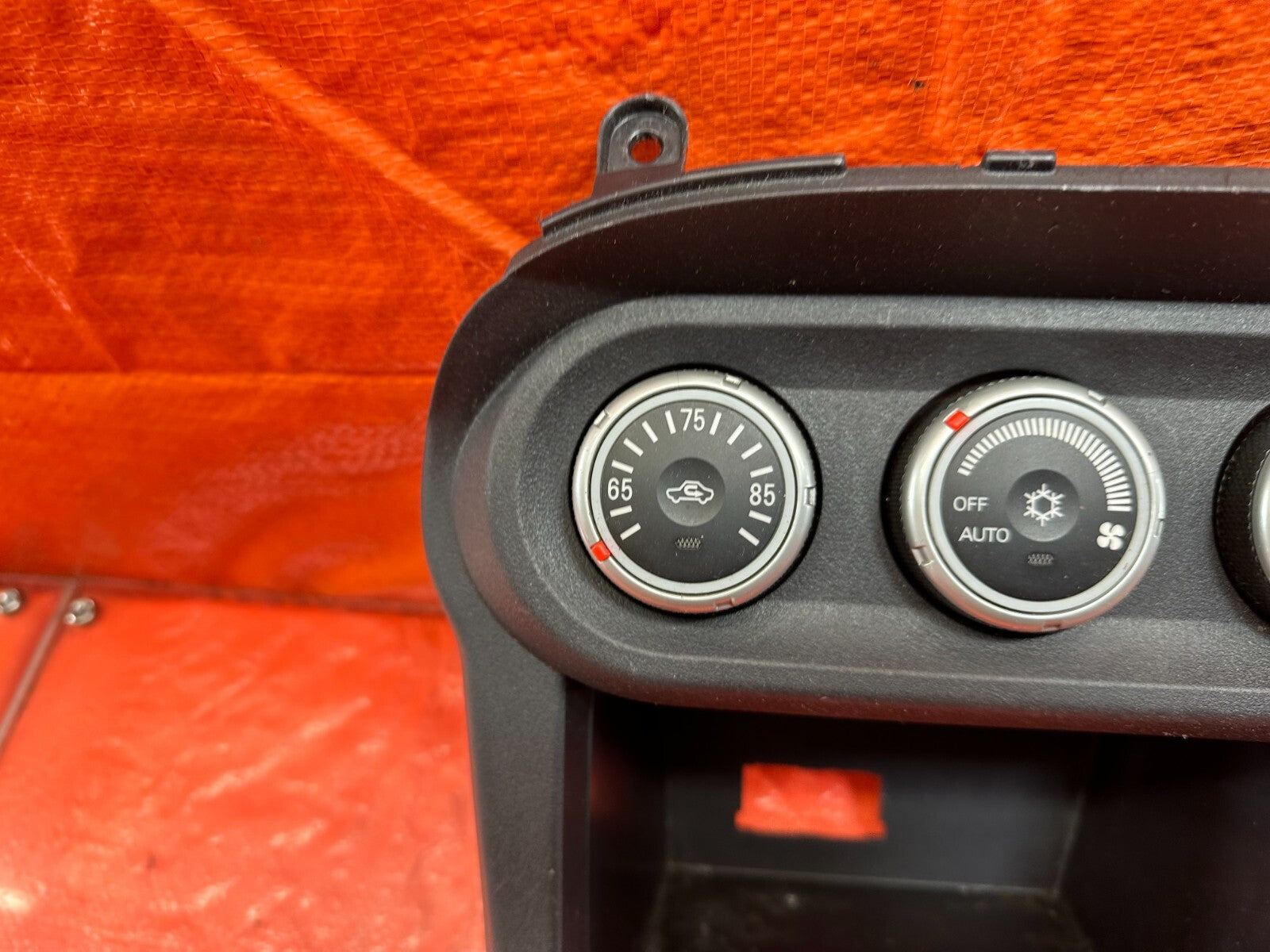 08 12 LANCER EVOLUTION X EVO 10 AC HEATER CLIMATE CONTROL SWITCH W/ TRIM OEM 2176