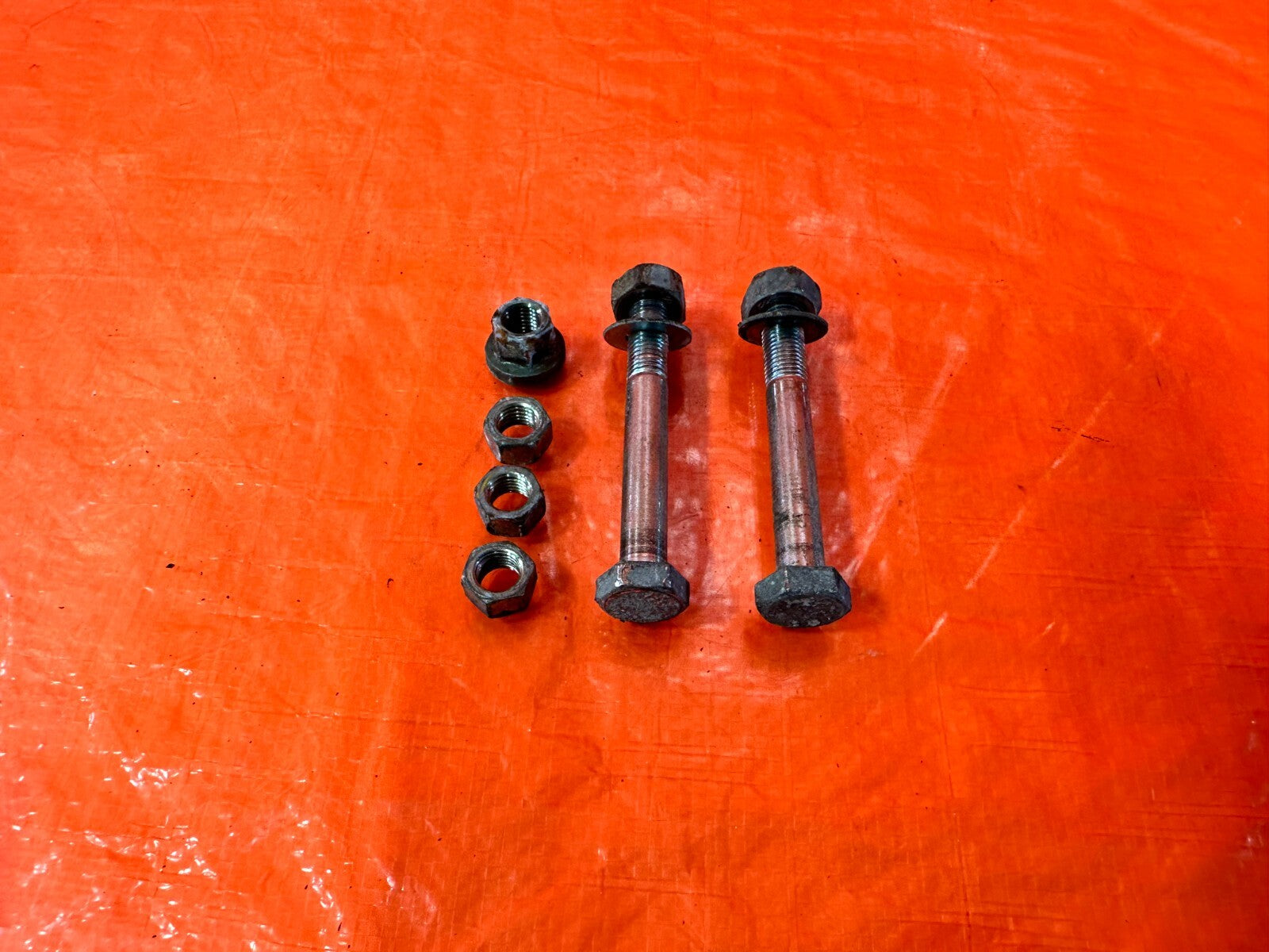 88 91 HONDA CRX   REAR SHOCK STRUT BOLTS NUTS HARDWARE   OEM #2772