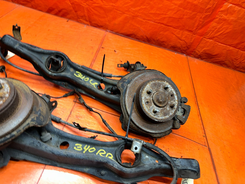94-01 ACURA INTEGRA REAR DISC BRAKE CONVERSION TRAILING ARMS CALIPERS OEM #34017