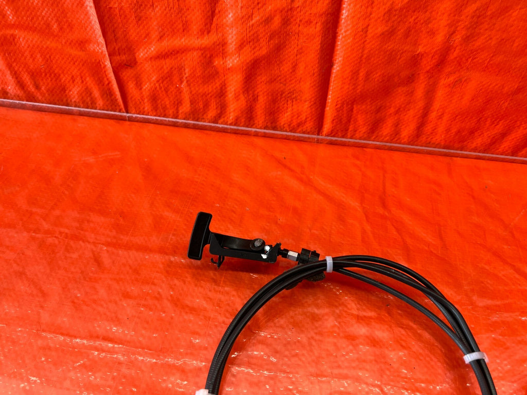 04 08 ACURA TL   TRUNK RELEASE CABLE OPENER LEVER   OEM FACTORY #1066