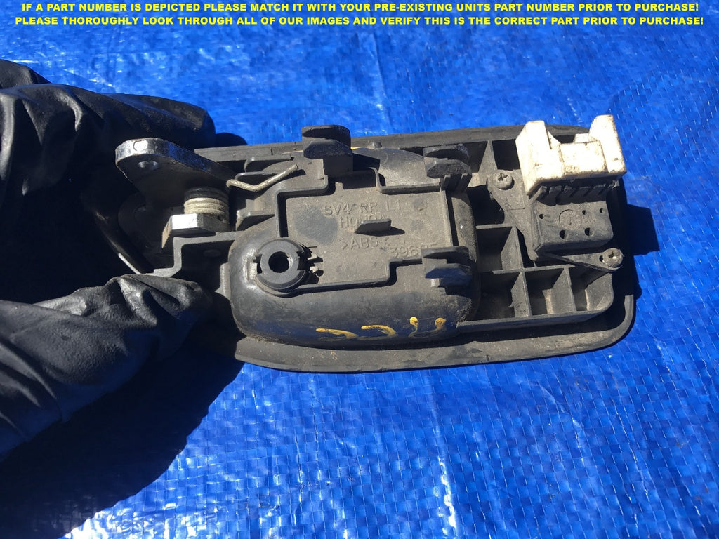 OEM 1994 1995 1996 1997 HONDA ACCORD DRIVER LEFT REAR INTERIOR DOOR HANDLE   1