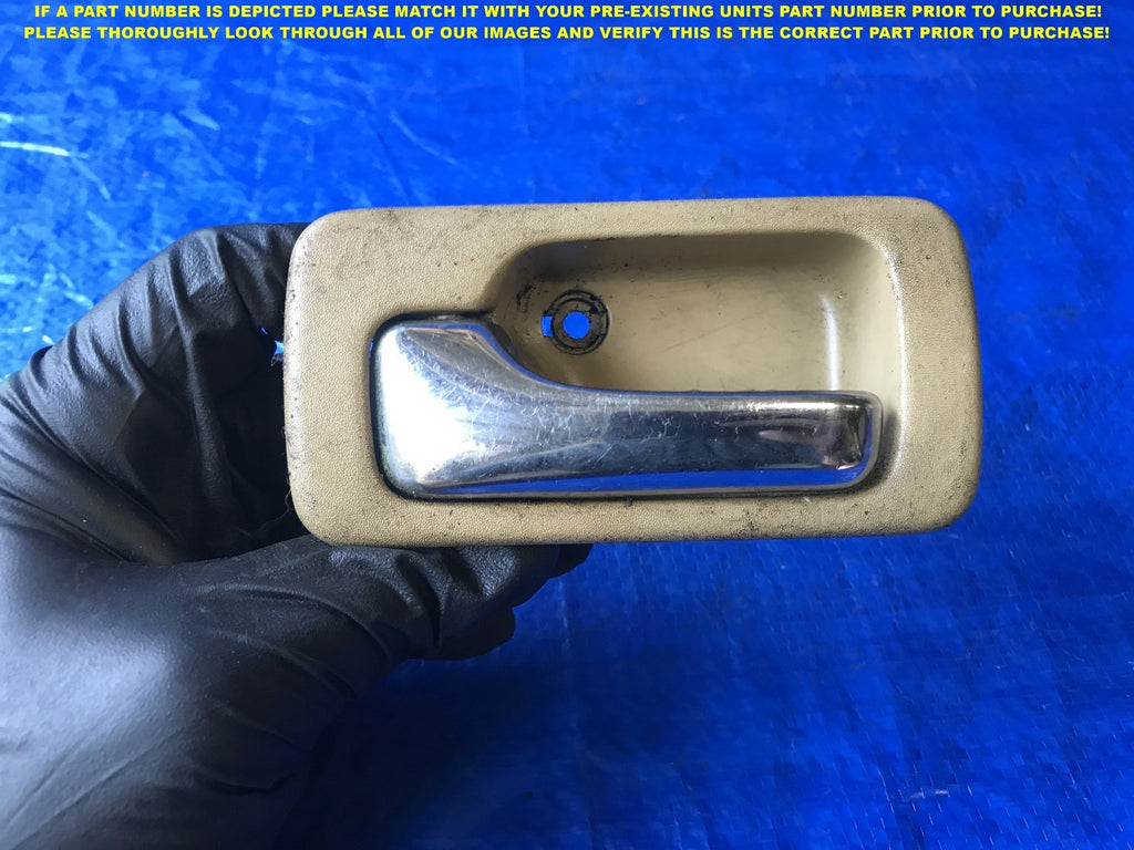 OEM 1990 1991 1992 1993 HONDA ACCORD DRIVER LEFT REAR INTERIOR DOOR HANDLE    0