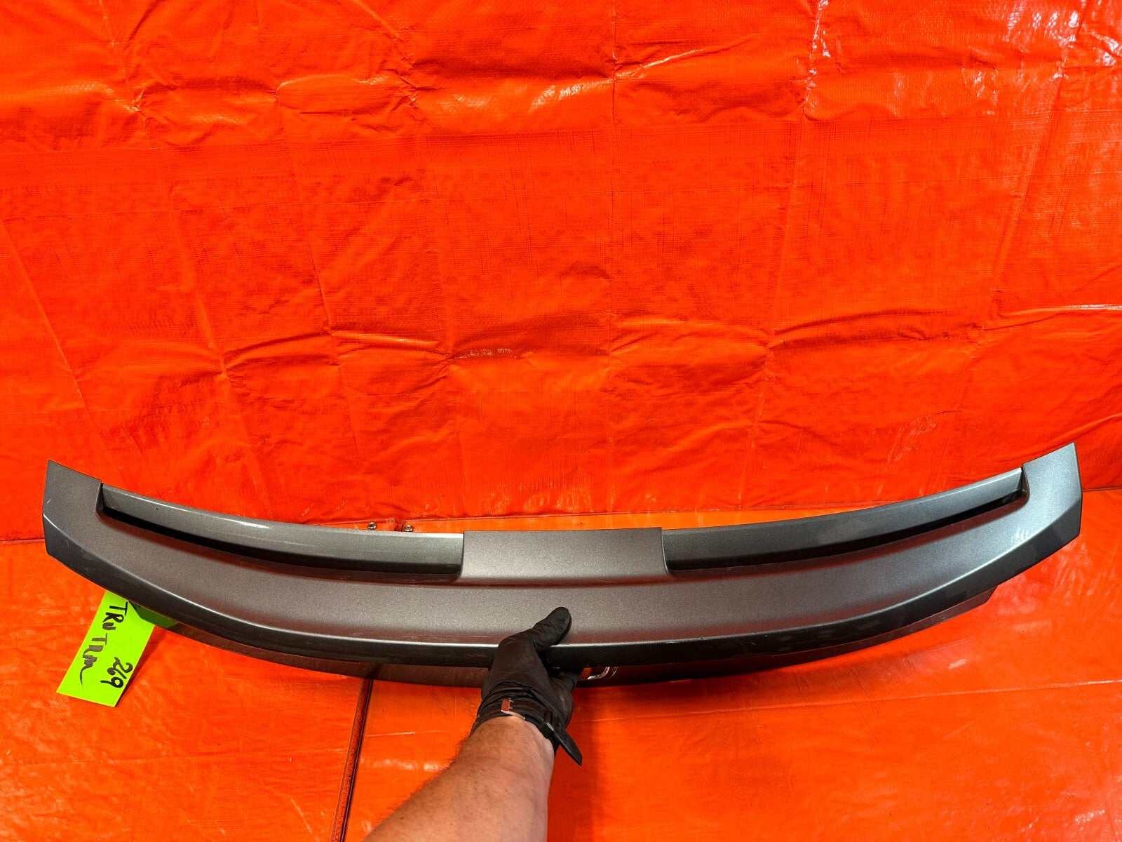 2013 13 HONDA CIVIC SI 2D COUPE   REAR TRUNK SPOILER W/ 3RD BRAKE LIGHT OEM 26911