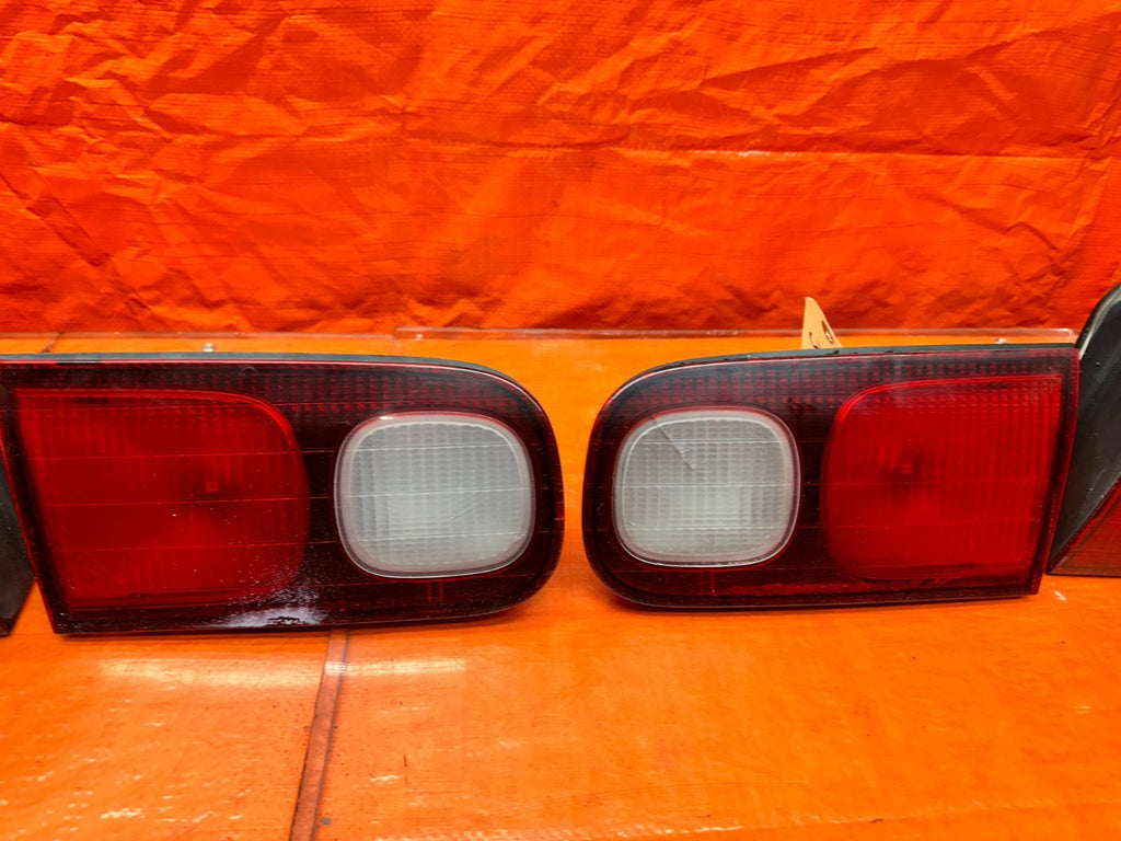 94-01 ACURA INTEGRA 4D SEDAN REAR TAIL LIGHT LAMPS SET ALL 4 OEM #3408