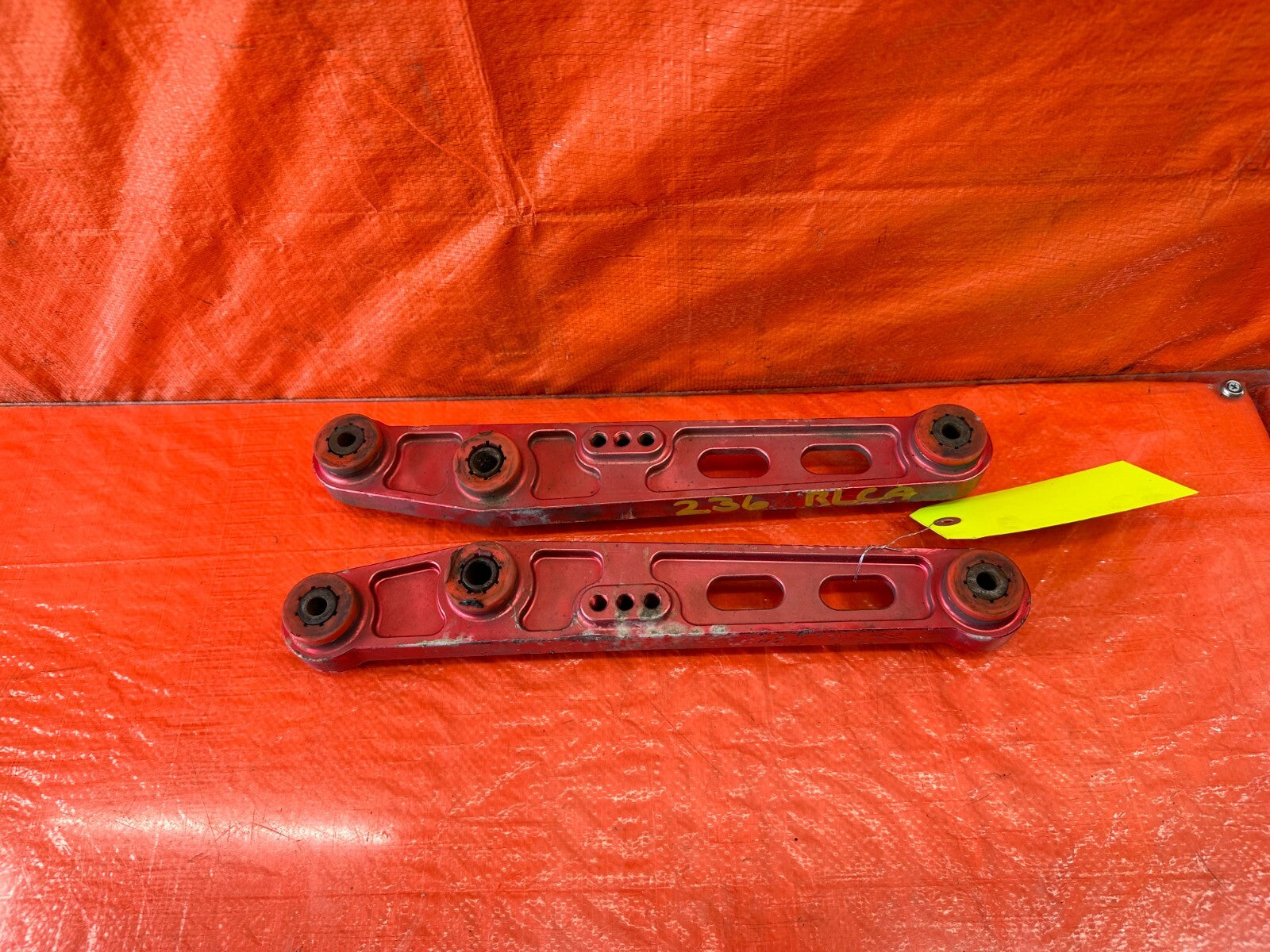 92 95 HONDA CIVIC   UNKNOWN BRAND   ALUMINUM REAR LOWER CONTROL ARMS #2366