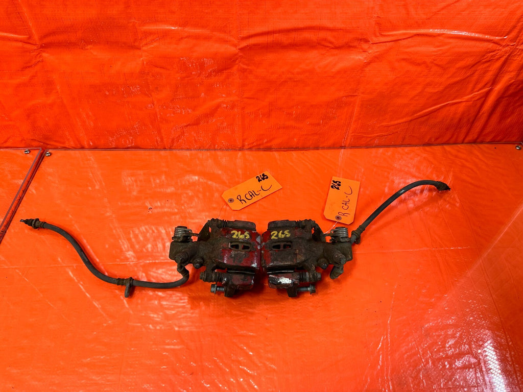 12 15 HONDA CIVIC SI   LEFT AND RIGHT REAR BRAKE CALIPERS   OEM FACTORY #2650