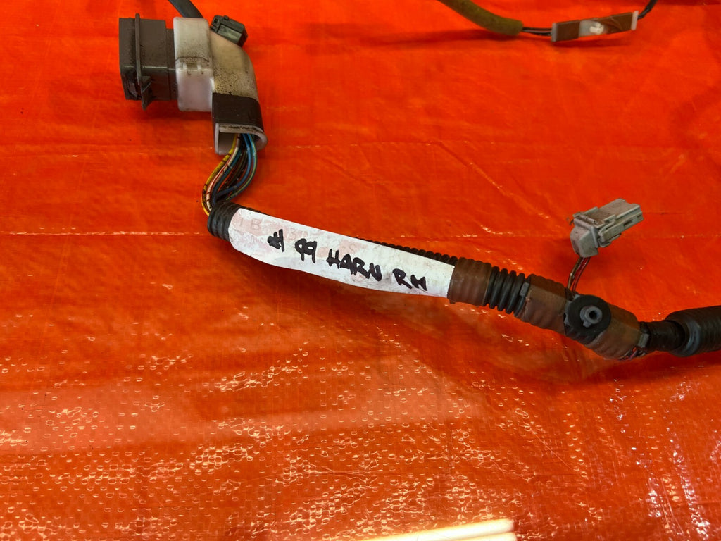 97 01 ACURA INTEGRA   GS GS R LS   2D ONLY   RIGHT DOOR WIRING HARNESS WIRE LOOM5