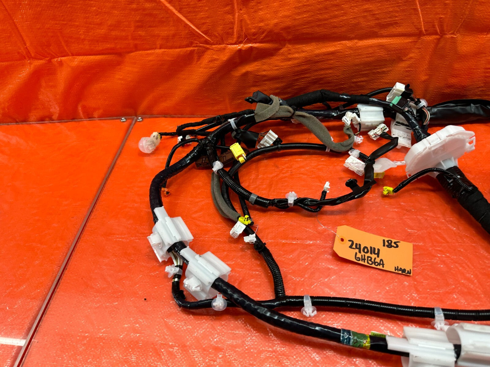 16 17 INFINITI Q50 RED SPORT 400 INTERIOR FLOOR BODY HARNESS 24014 6HB6A   #1857