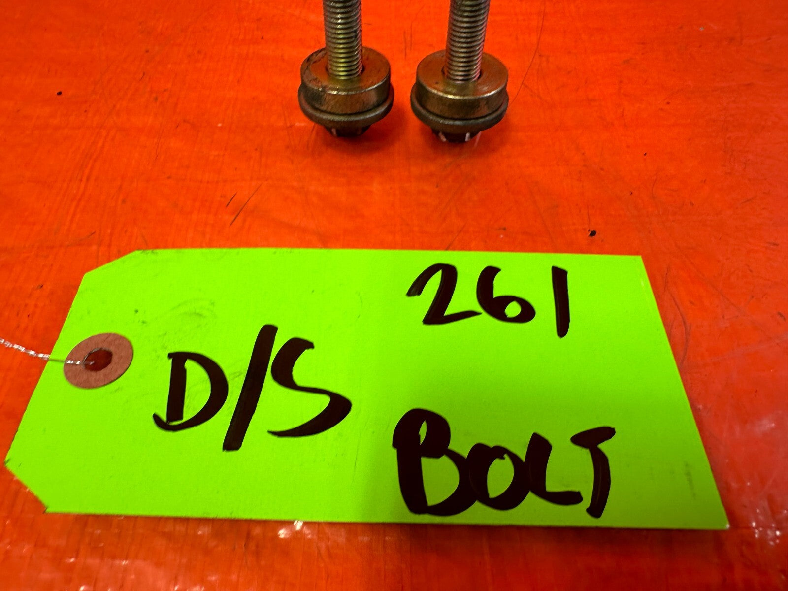 02 10 LEXUS SC430   DRIVESHAFT SUPPORT BRACE MOUNTING BOLTS   OEM FACTORY #2615