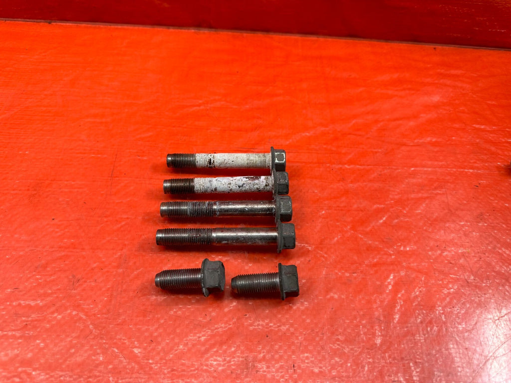 09 12 LANCER EVOLUTION X EVO 10   REAR SUB FRAME CROSS MEMBER BOLTS HARDWARE 2060