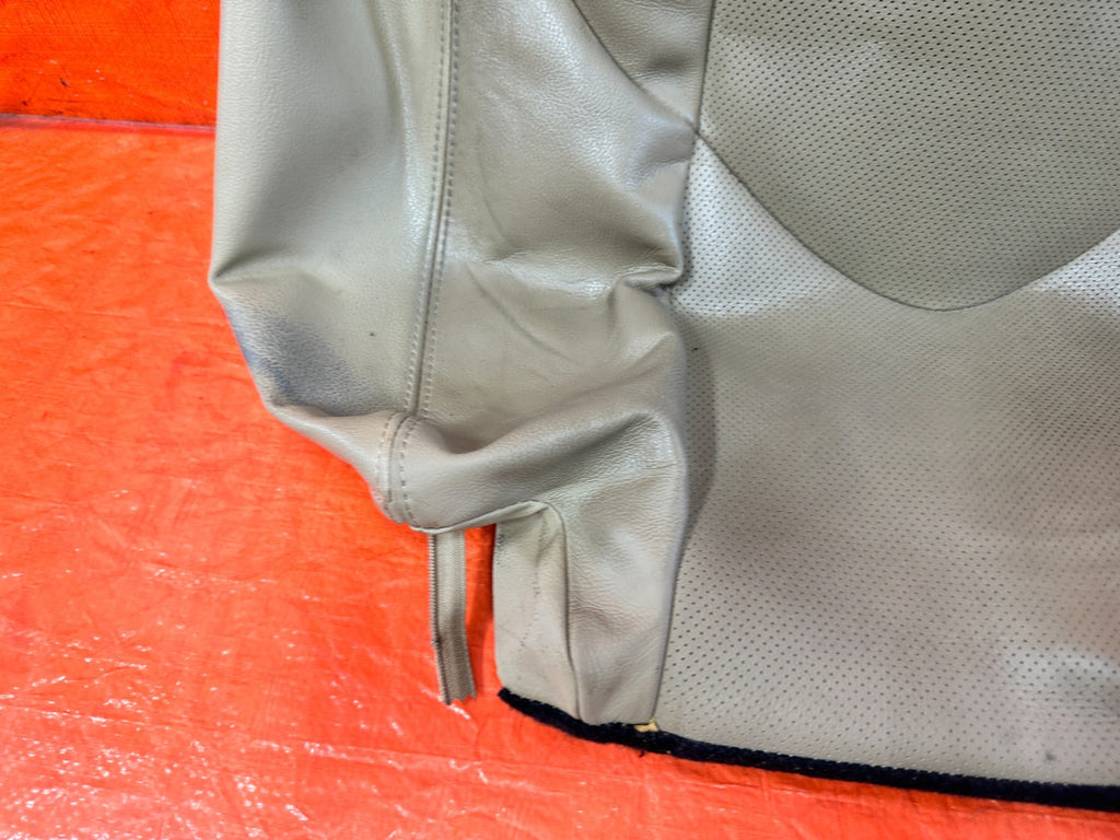 09 11 MAZDA RX8 RX 8   DRIVER LEFT FRONT UPPER SEAT SKIN WRAP TAN   OEM 3035