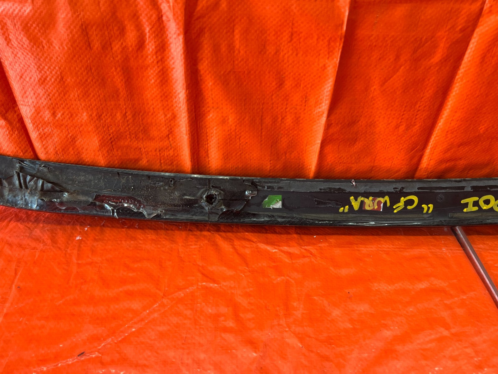 04 08 ACURA TL   REAR WING SPOILER DECK LID TRIM   OEM FACTORY #13711