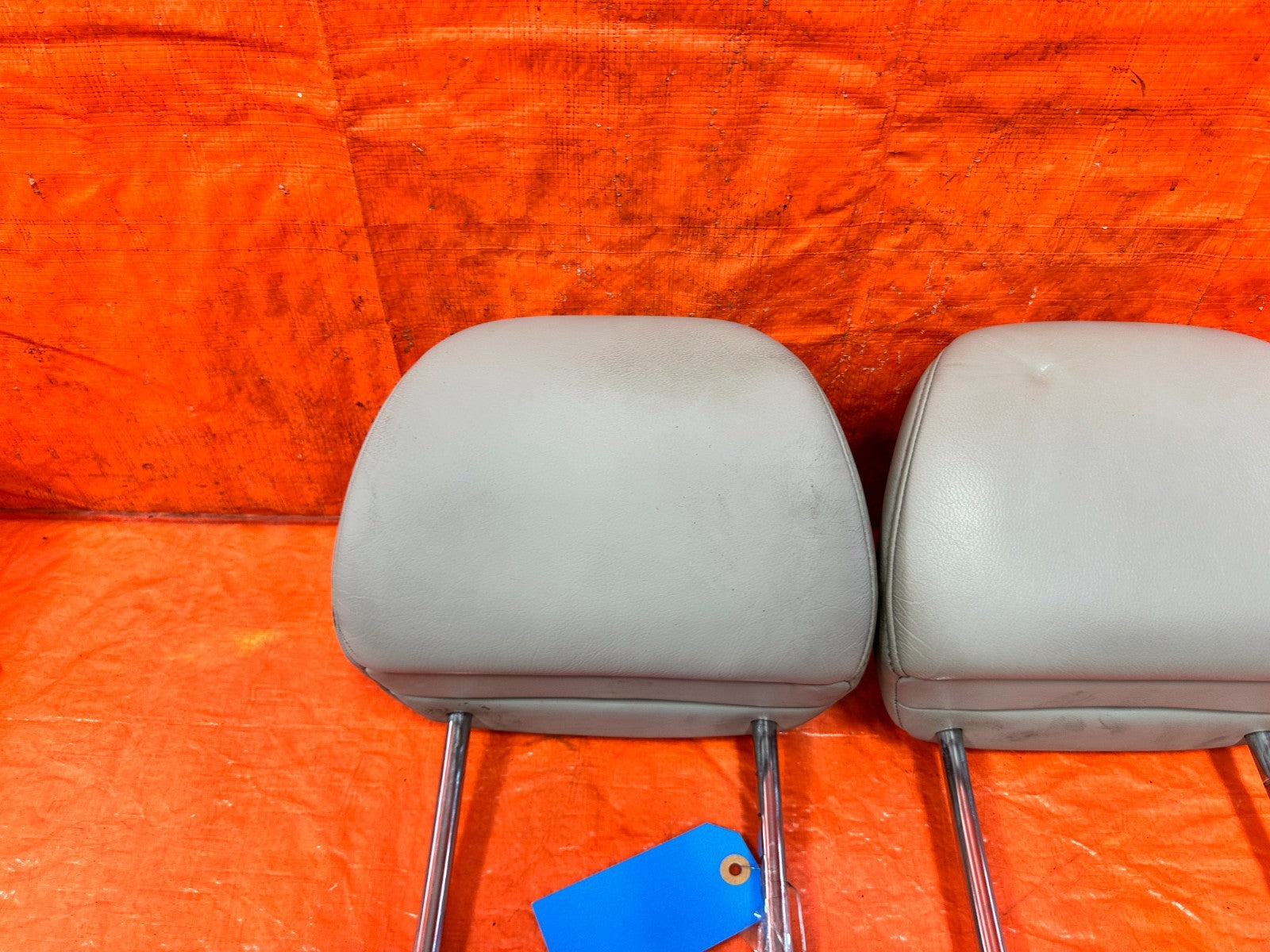 09 14 ACURA TSX   FRONT SEAT HEAD REST   LEFT & RIGHT   GRAY   OEM #3214