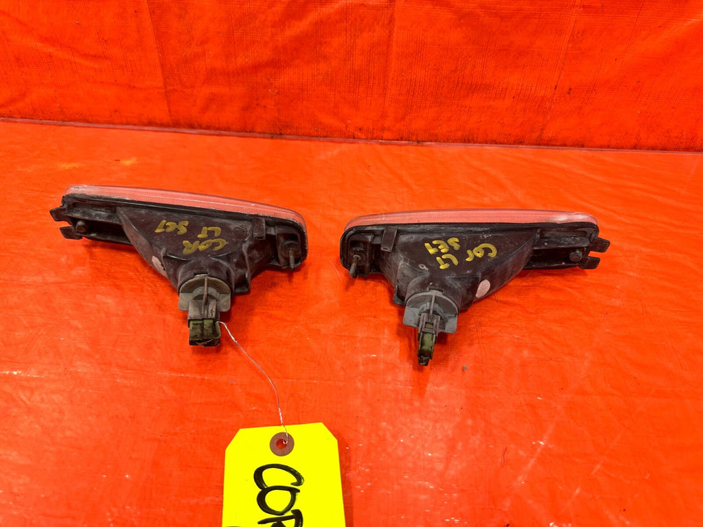 88 89 HONDA CRX   AFTERMARKET FRONT BUMPER LIGHTS   #2776