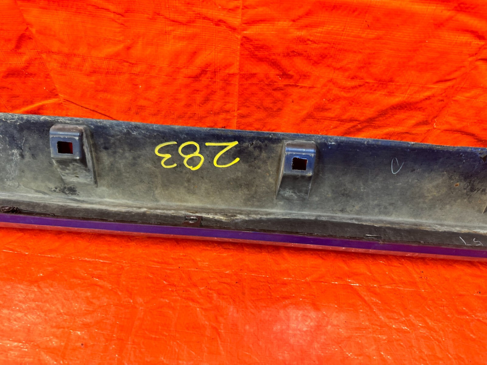 08 14 SUBARU IMPREZA WRX & STI WAGON   SIDE SKIRT ROCKER MOLDING TRIM LEFT SIDE15