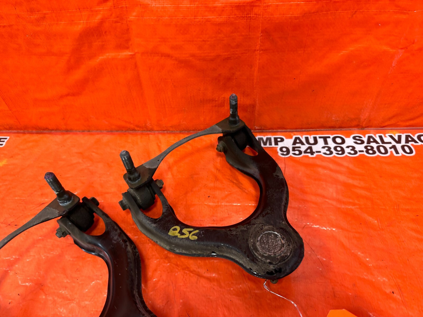 93 97 HONDA DEL SOL   FRONT UPPER CONTROL ARMS LEFT & RIGHT SET   OEM #2562