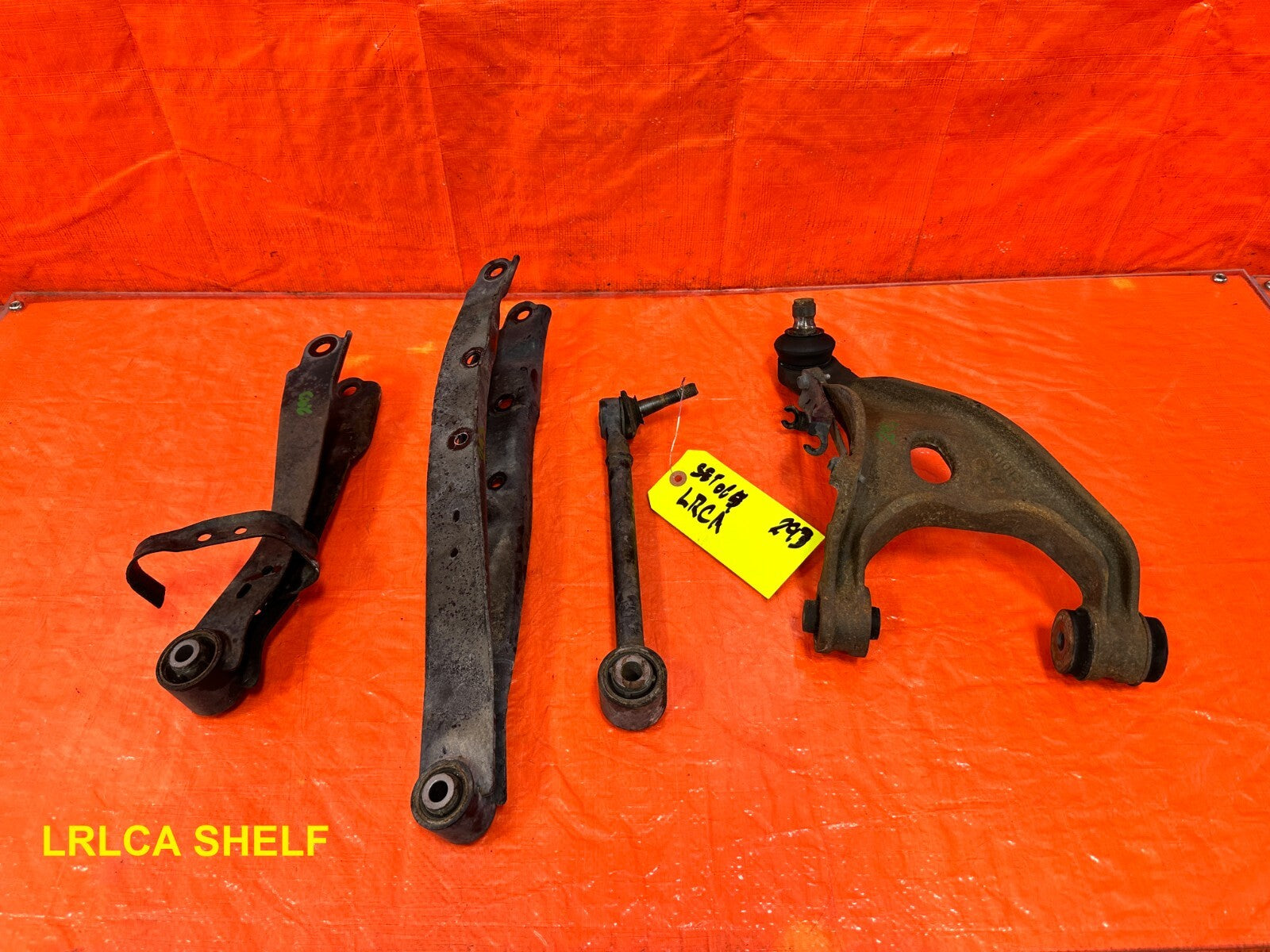 13 16 SCION FRS   DRIVER LEFT REAR CONTROL ARM PACKAGE 4 ARMS   OEM #2930