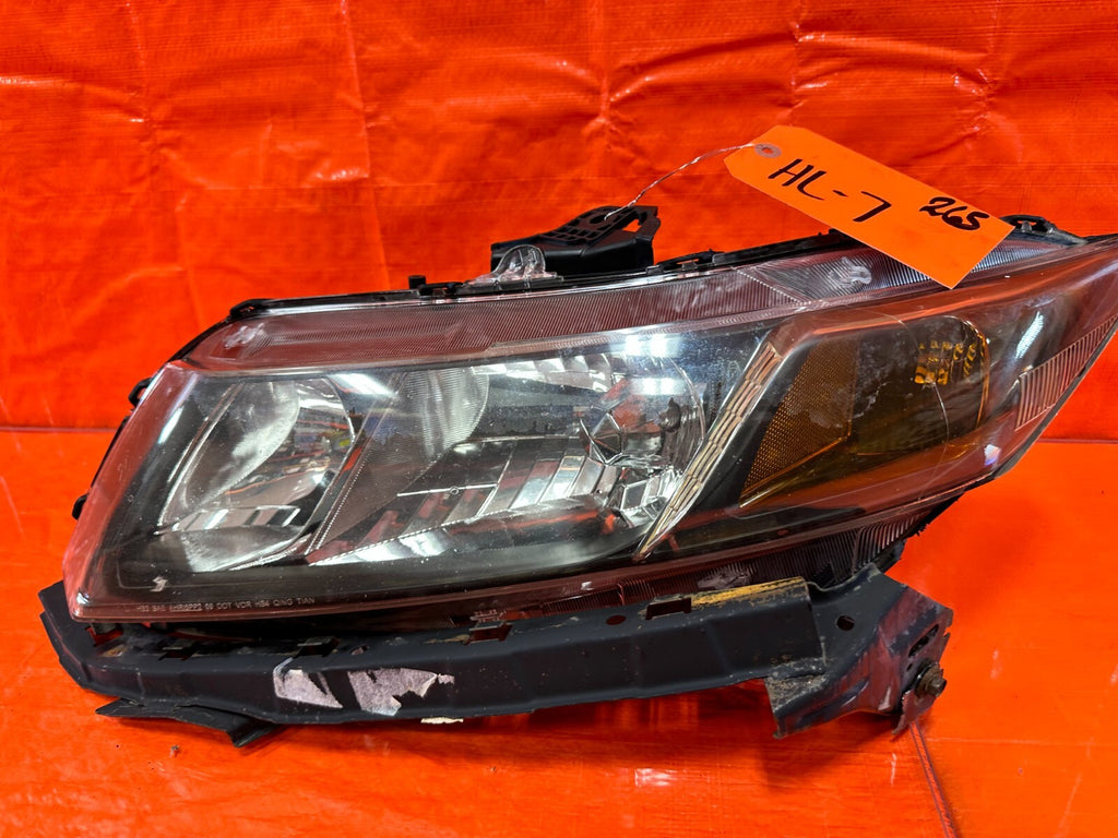 2013 13 HONDA CIVIC SI 2D COUPE   DRIVER LEFT HEADLIGHT HEADLAMP W/ BRACKET #2656
