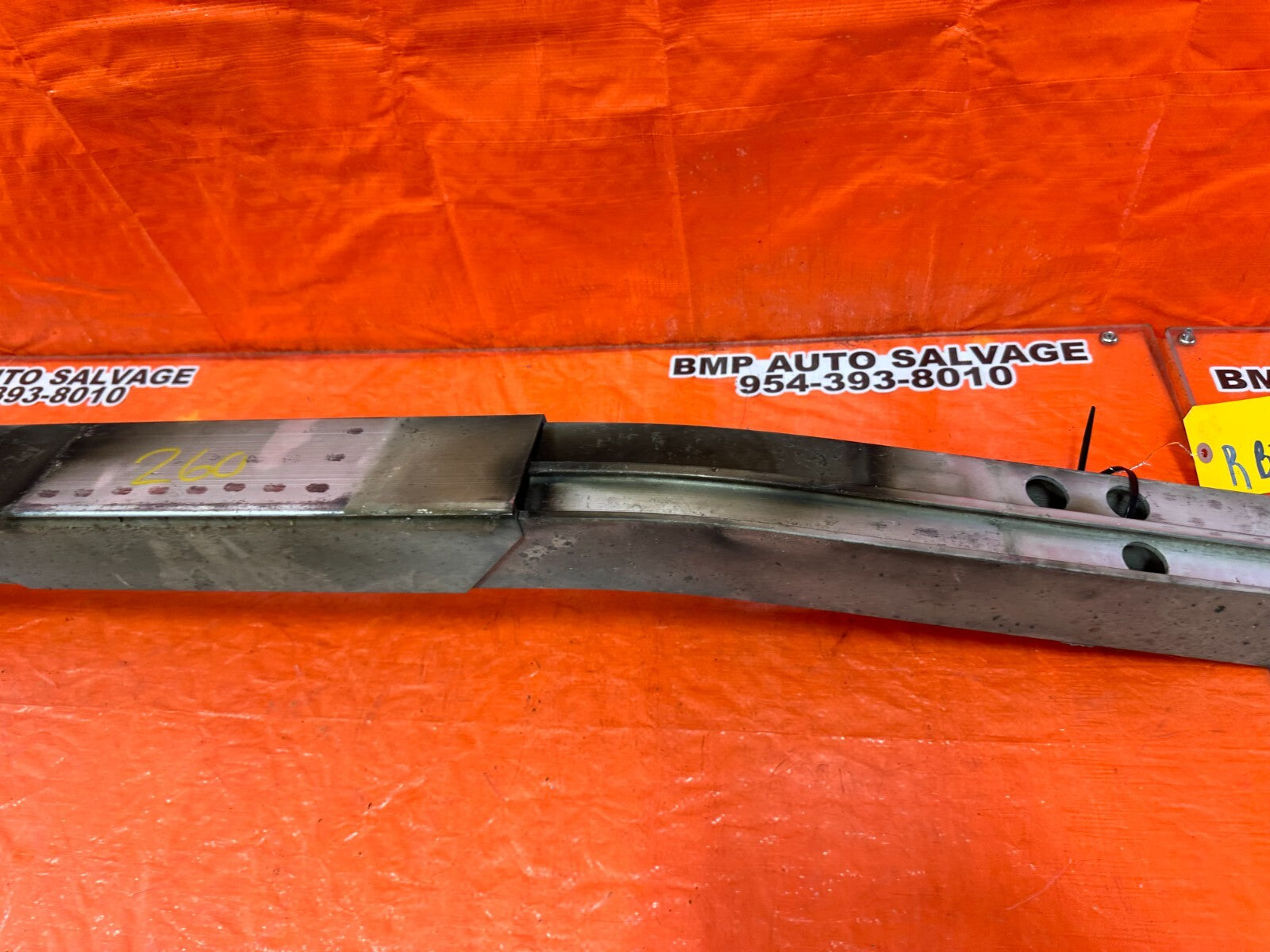 06 11 HONDA CIVIC   REAR CRASH BEAM REINFORCEMENT RE BAR   OEM #2606