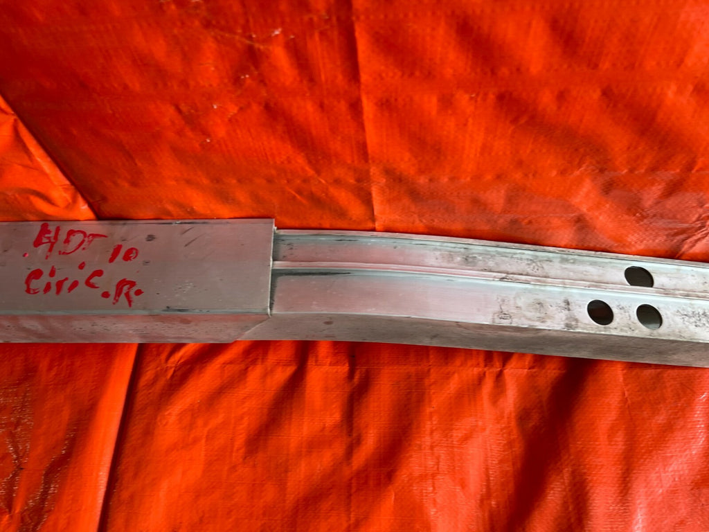 07 11 HONDA CIVIC   SI SEDAN K20Z3   REAR REINFORCEMENT RE BAR CRASH BEAM OEM OE3